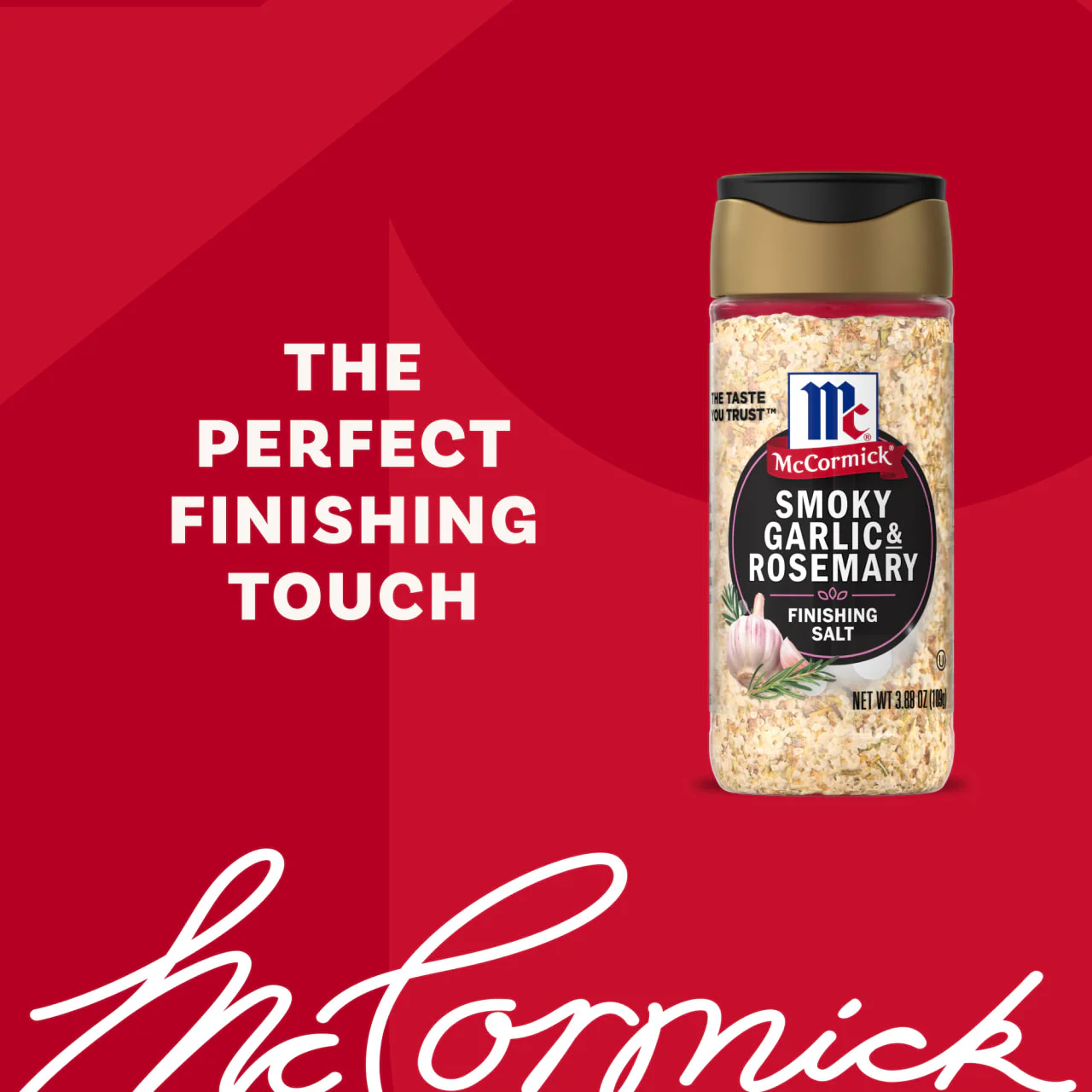 McCormick® Smoky Garlic and Rosemary Finishing Salt, 3.88 oz - Image 14