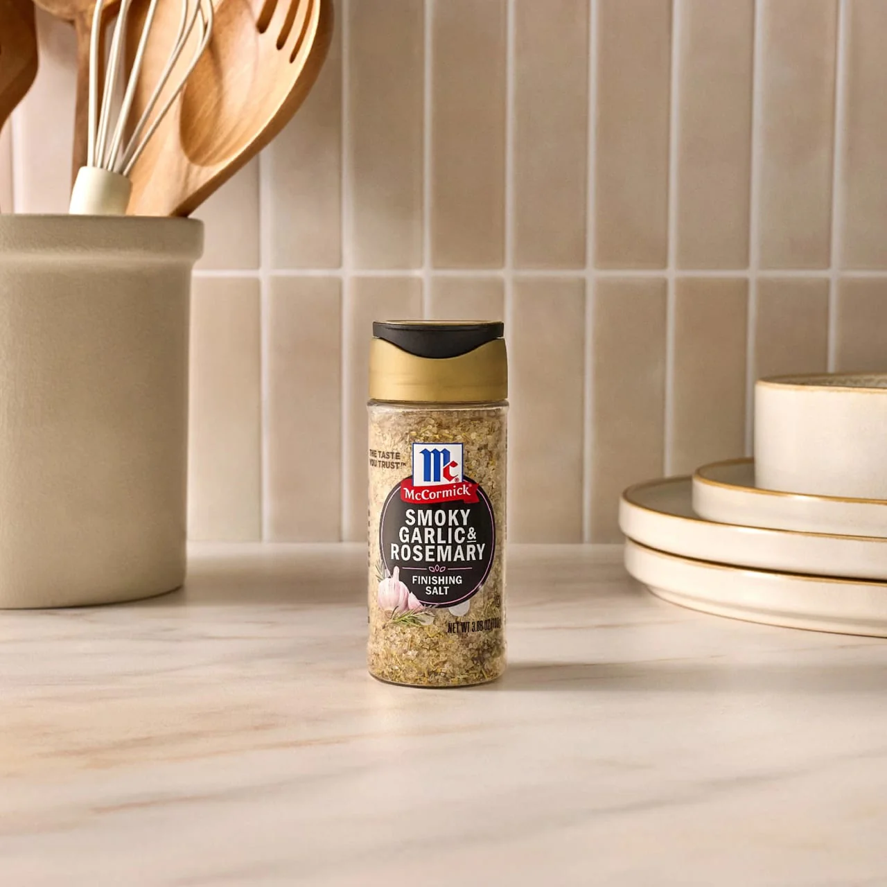 McCormick® Smoky Garlic and Rosemary Finishing Salt, 3.88 oz - Image 17