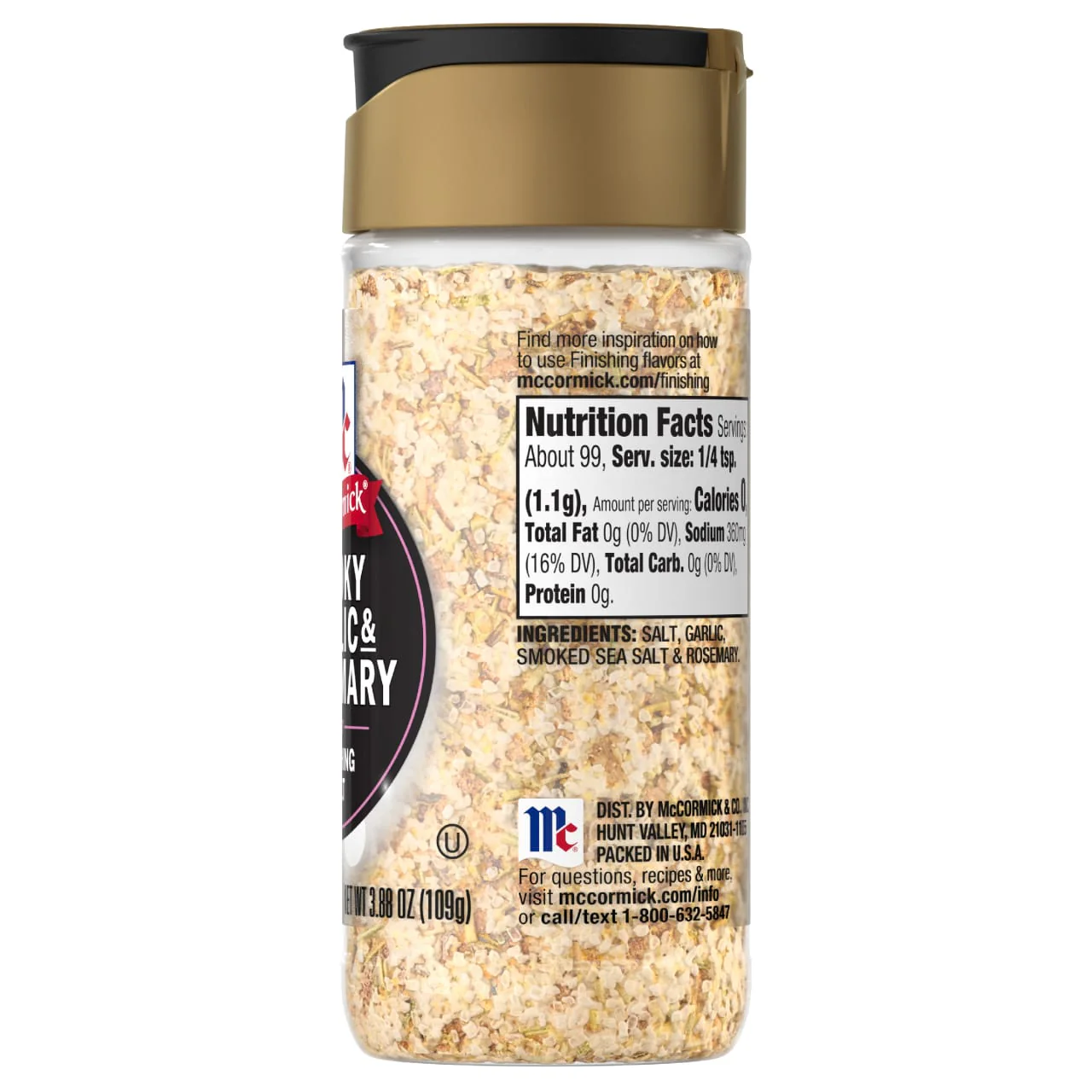 McCormick® Smoky Garlic and Rosemary Finishing Salt, 3.88 oz - Image 20