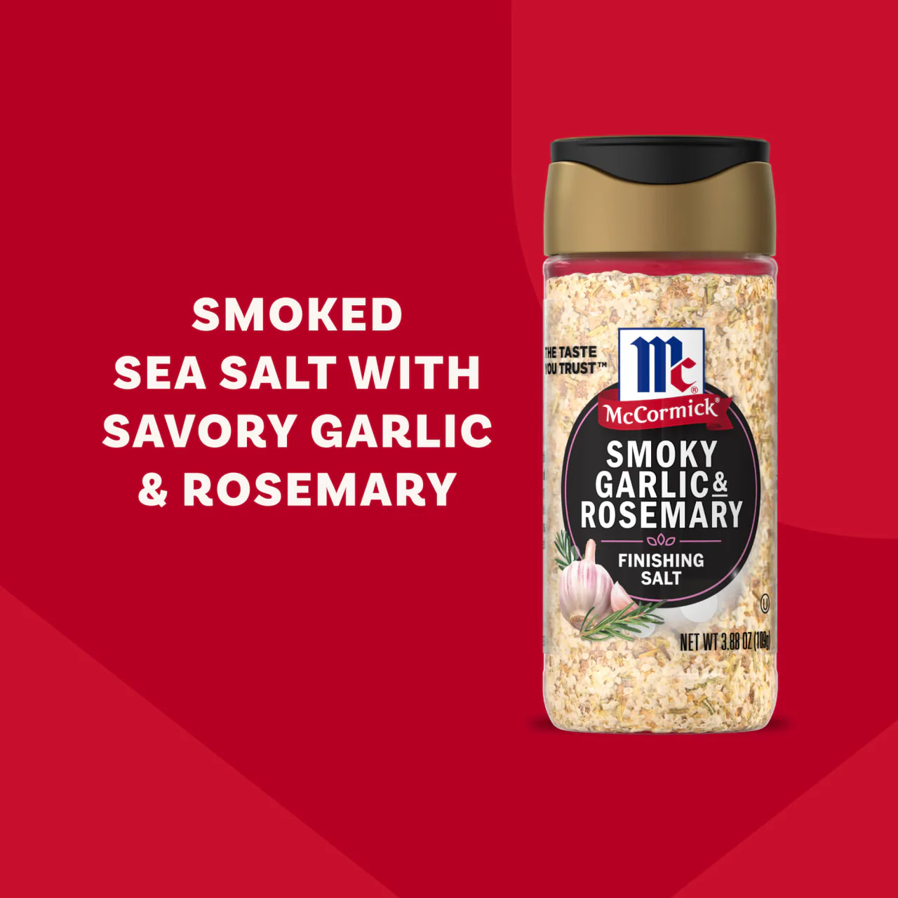 McCormick® Smoky Garlic and Rosemary Finishing Salt, 3.88 oz - Image 3