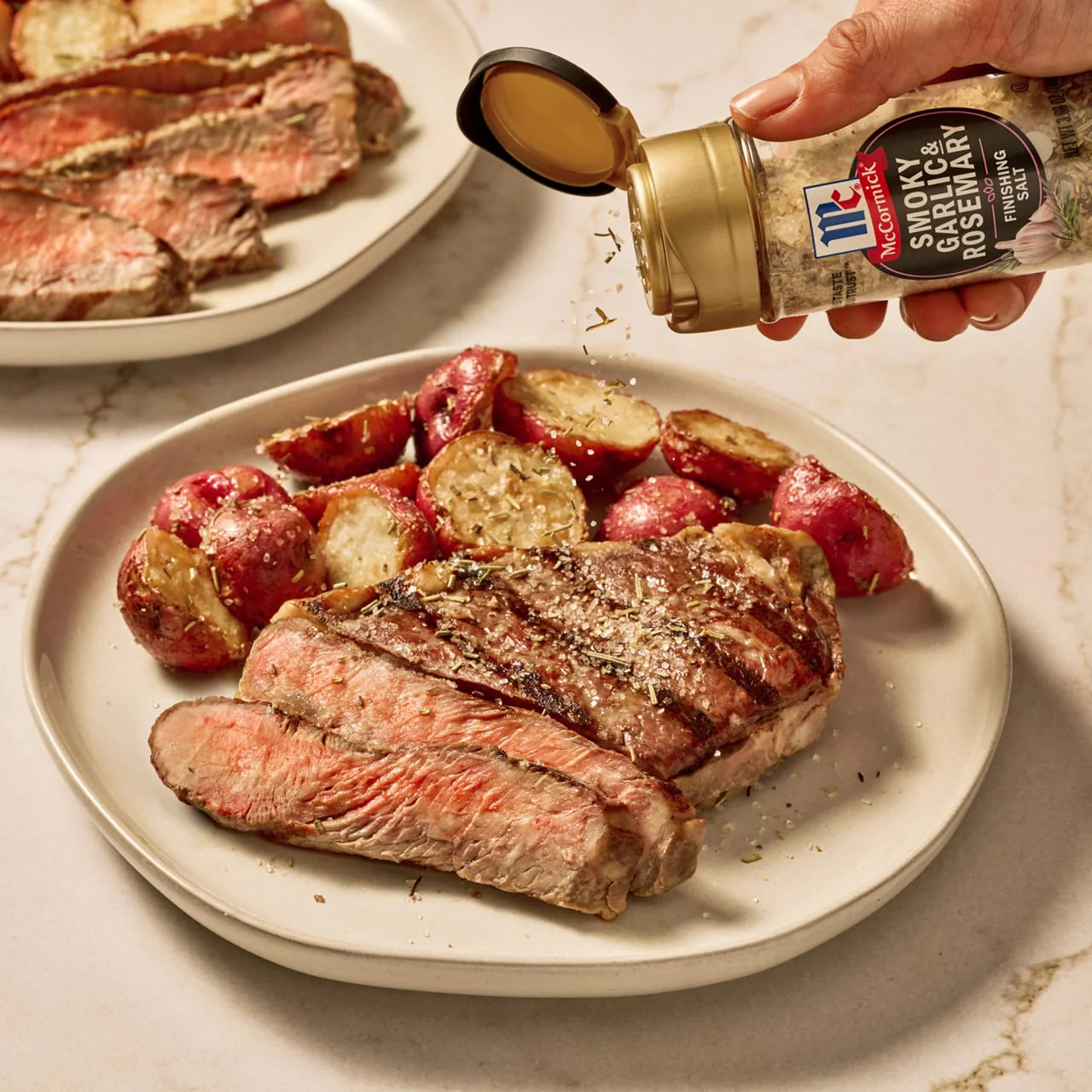 McCormick® Smoky Garlic and Rosemary Finishing Salt, 3.88 oz - Image 5
