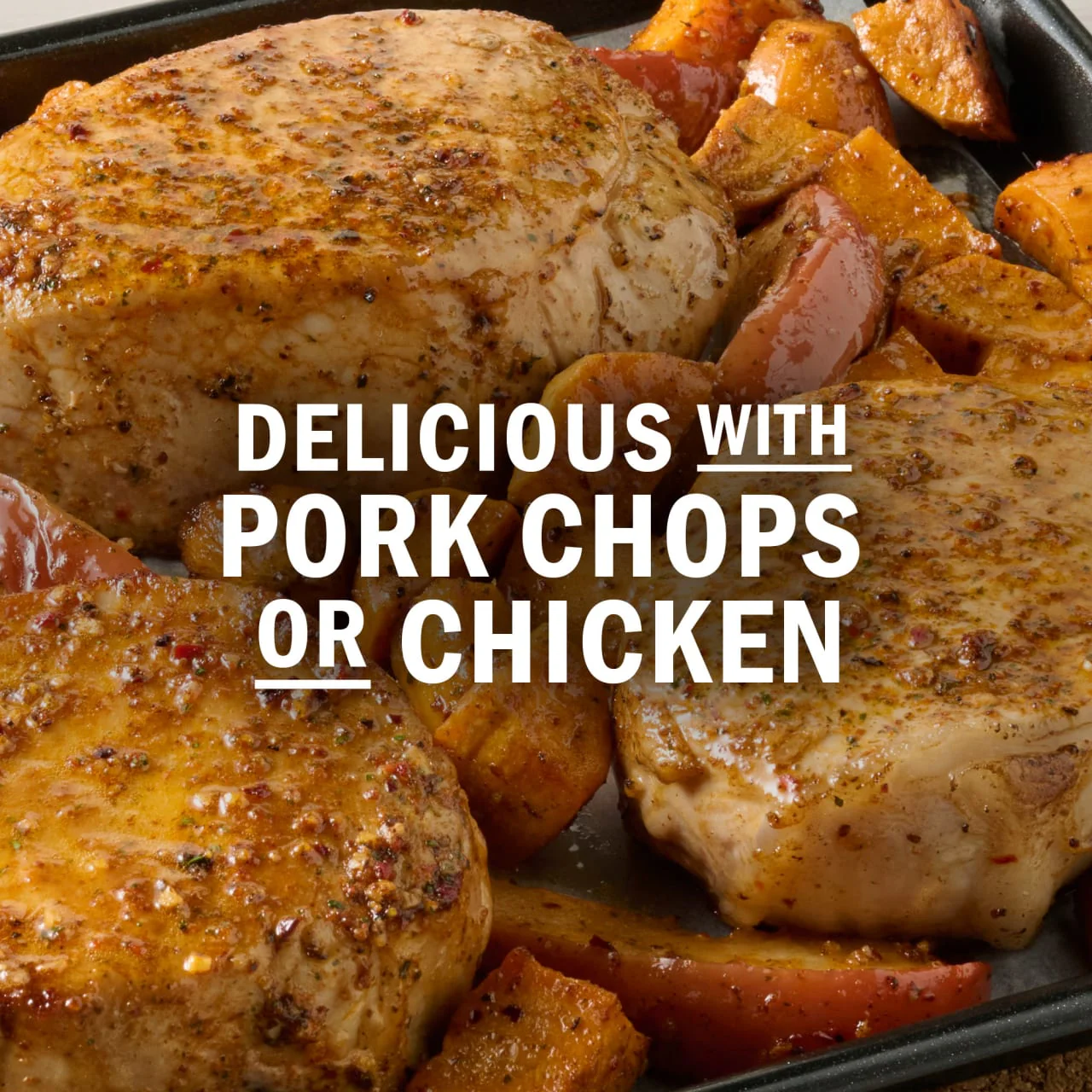 McCormick® Smoky Sweet Pork Chops & Apples Seasoning Mix, 1.0 oz - Image 4