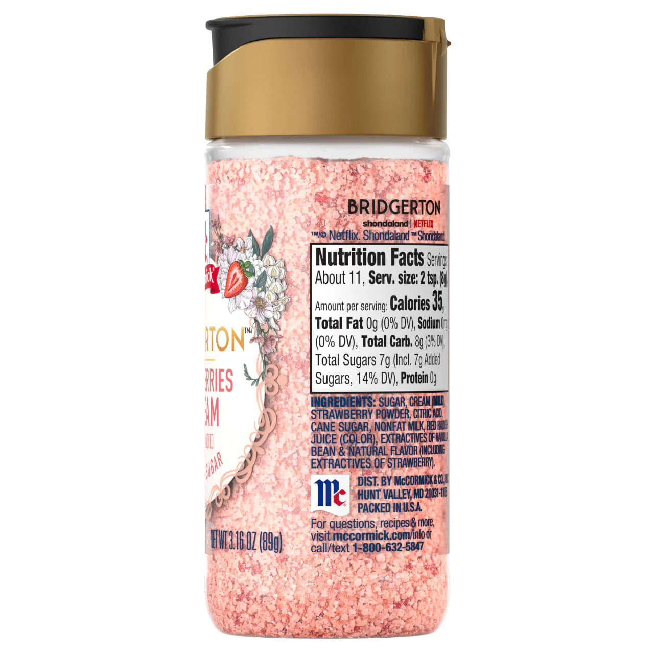 McCormick® Strawberries & Cream Finishing Sugar, 3.16 oz - Image 20