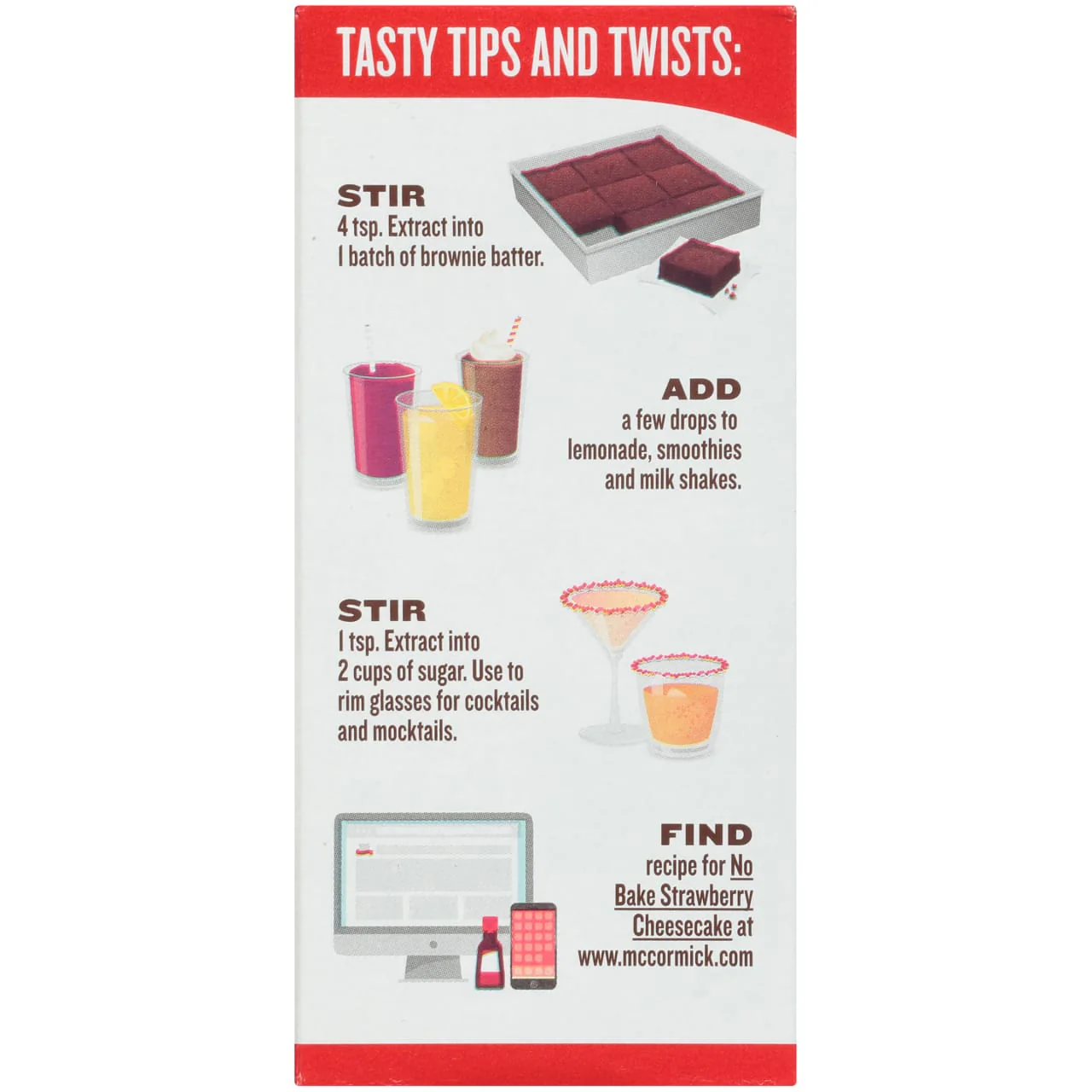 McCormick® Strawberry Extract With Other Natural Flavors, 1 fl oz - Image 9