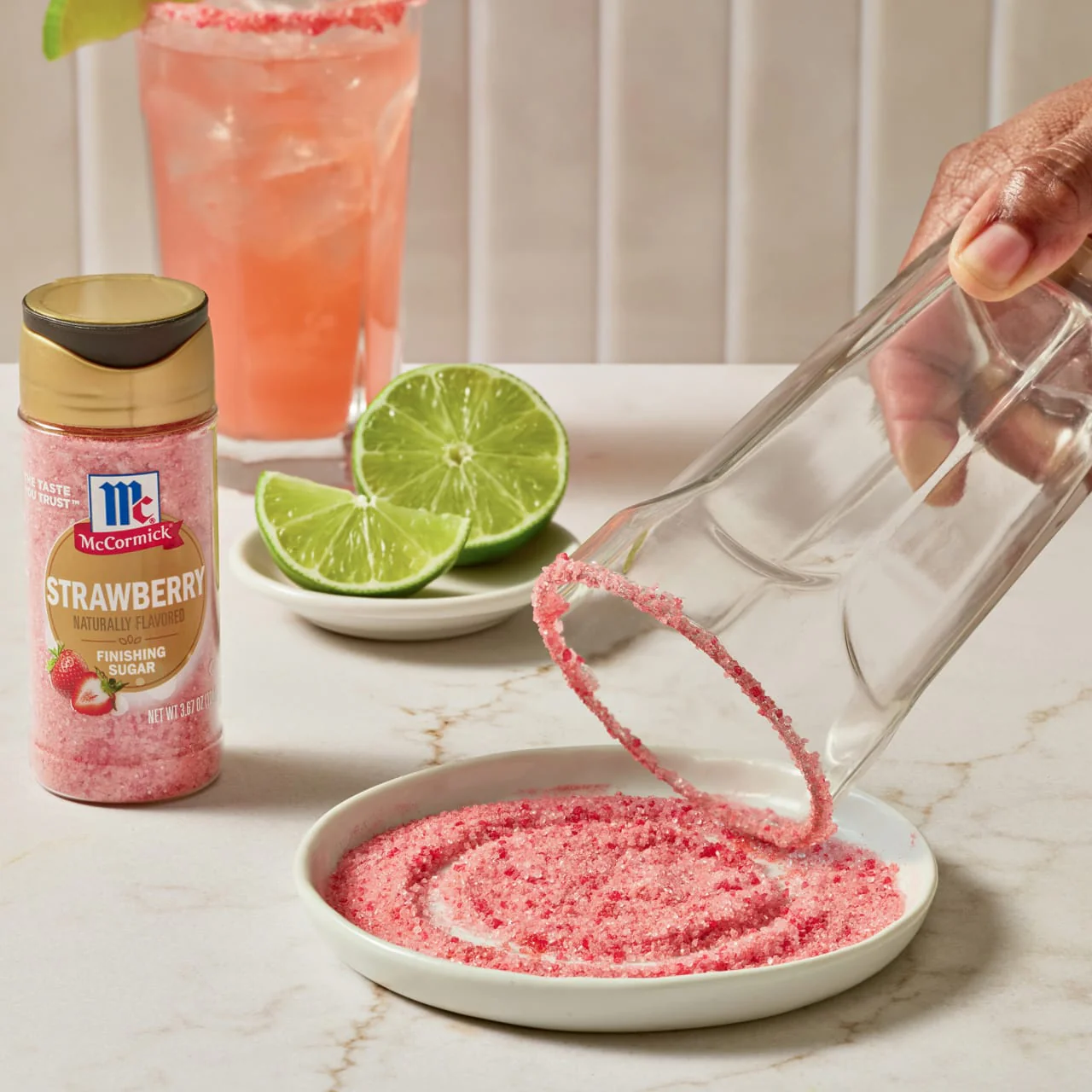 McCormick® Strawberry Finishing Sugar, 3.67 oz - Image 5