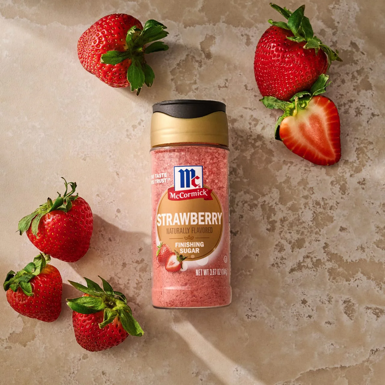 McCormick® Strawberry Finishing Sugar, 3.67 oz - Image 7