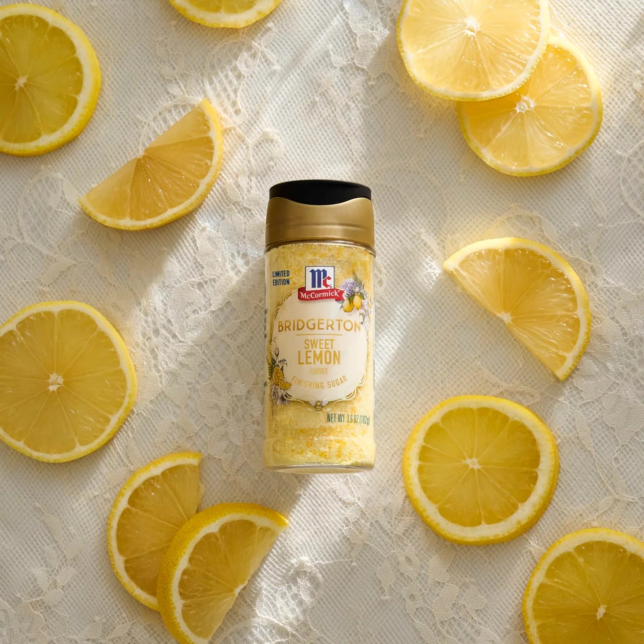 McCormick® Sweet Lemon Finishing Sugar, 3.6 oz - Image 7