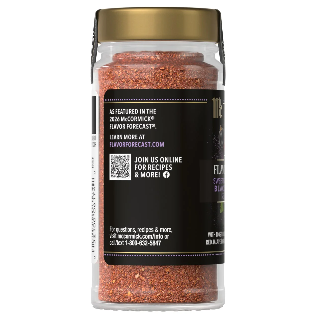 McCormick® Sweet & Smoky Black Currant Seasoning, 2.62 oz - Image 23