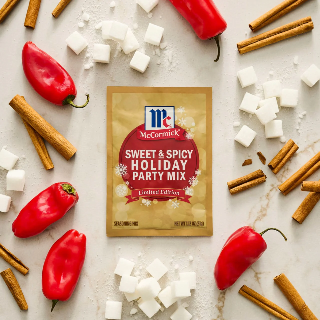McCormick® Sweet & Spicy Party Seasoning Mix, 1.12 oz - Image 7