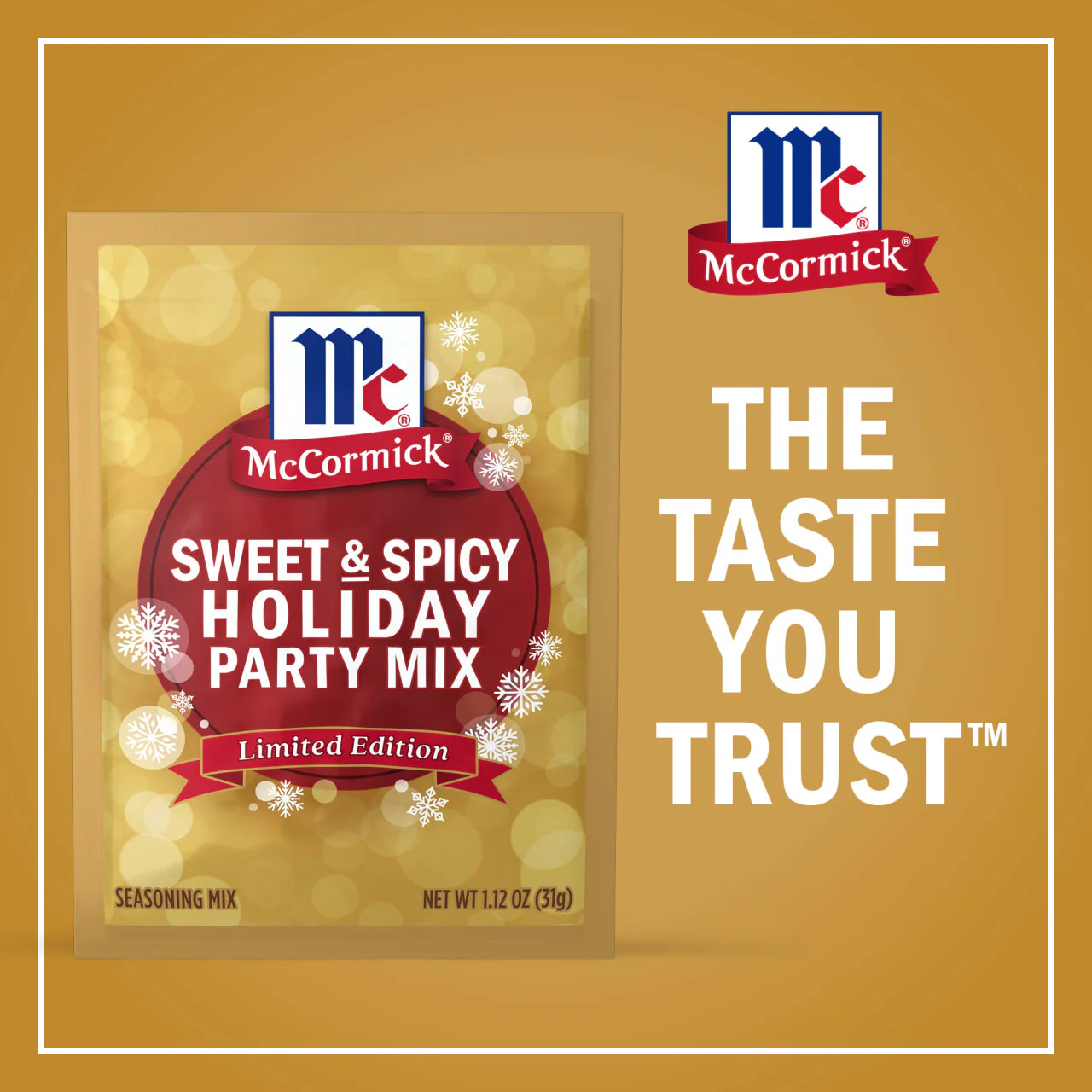 McCormick® Sweet & Spicy Party Seasoning Mix, 1.12 oz - Image 8