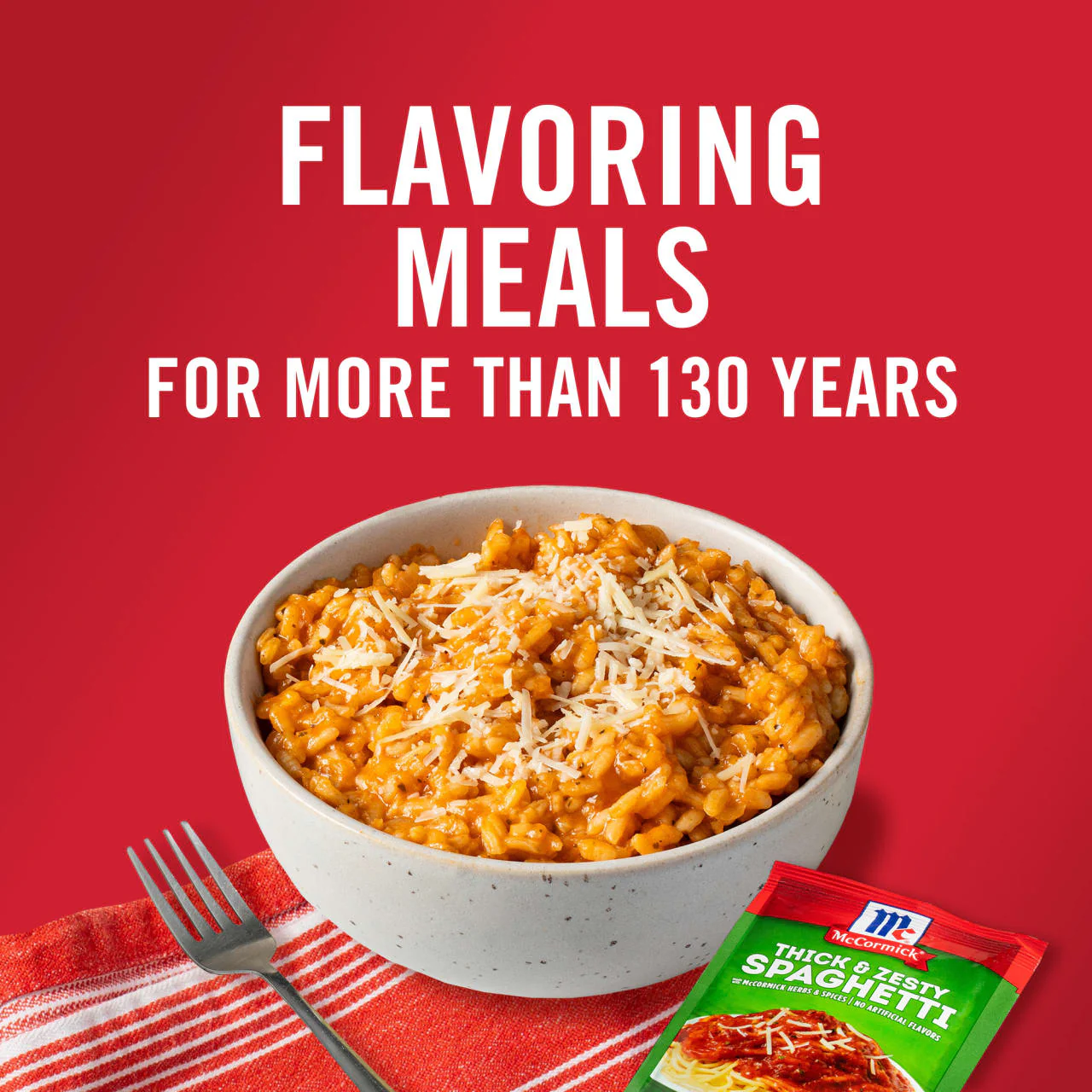 McCormick® Thick And Zesty Spaghetti Sauce Seasoning Mix, 1.37 oz (6-Pack) - Image 8
