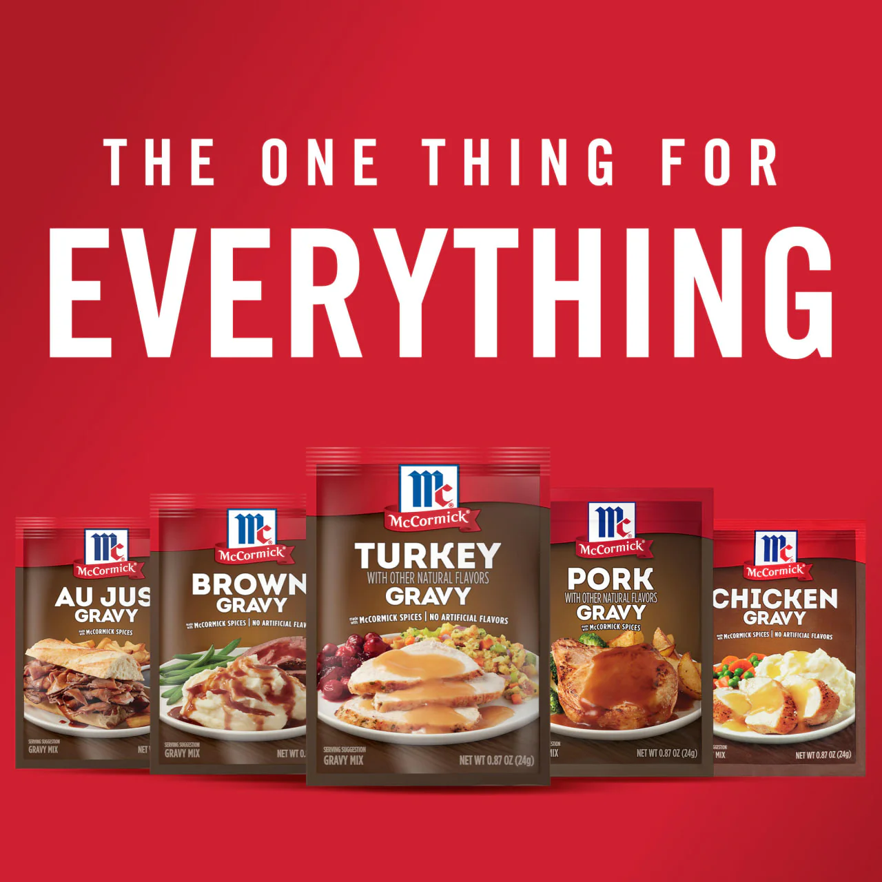 McCormick® Turkey Gravy Seasoning Mix, 0.87 oz (6-Pack) - Image 12