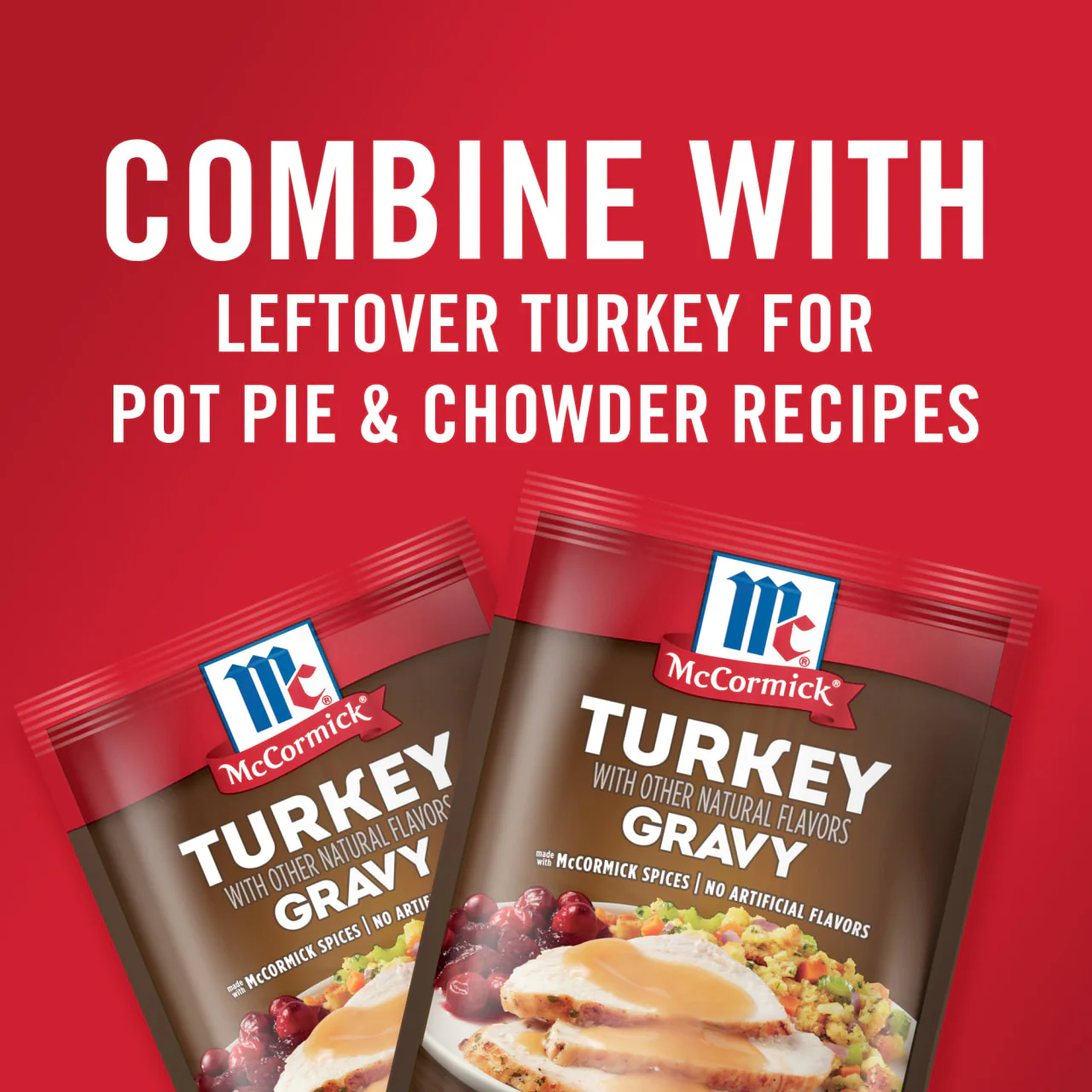 McCormick® Turkey Gravy Seasoning Mix, 0.87 oz (6-Pack) - Image 16