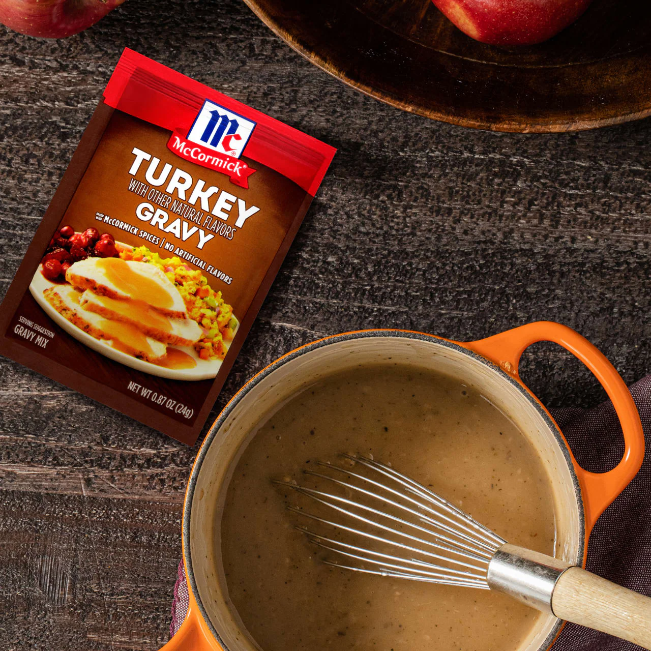 McCormick® Turkey Gravy Seasoning Mix, 0.87 oz (6-Pack) - Image 5