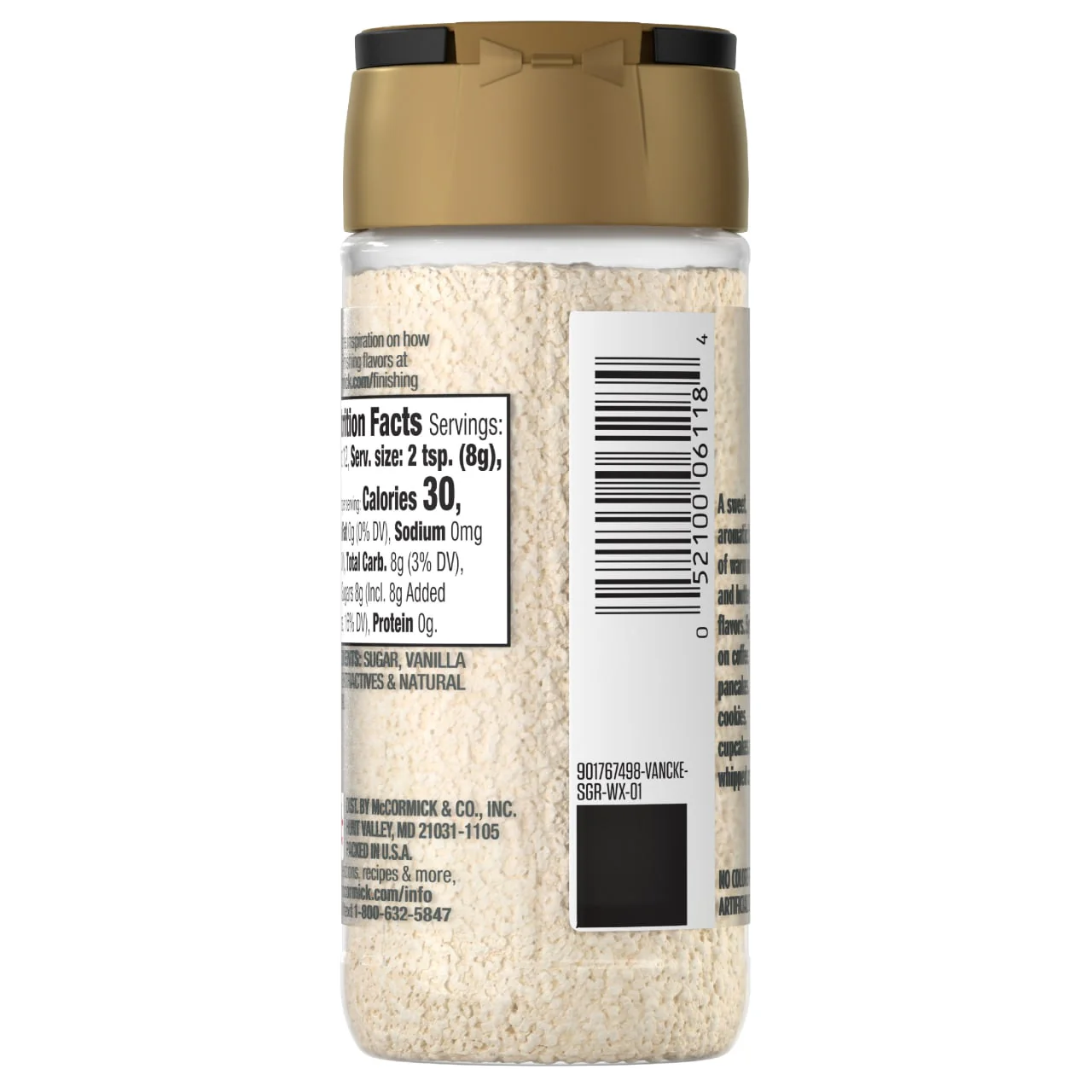 McCormick® Vanilla Cake Finishing Sugar, 3.49 oz - Image 20
