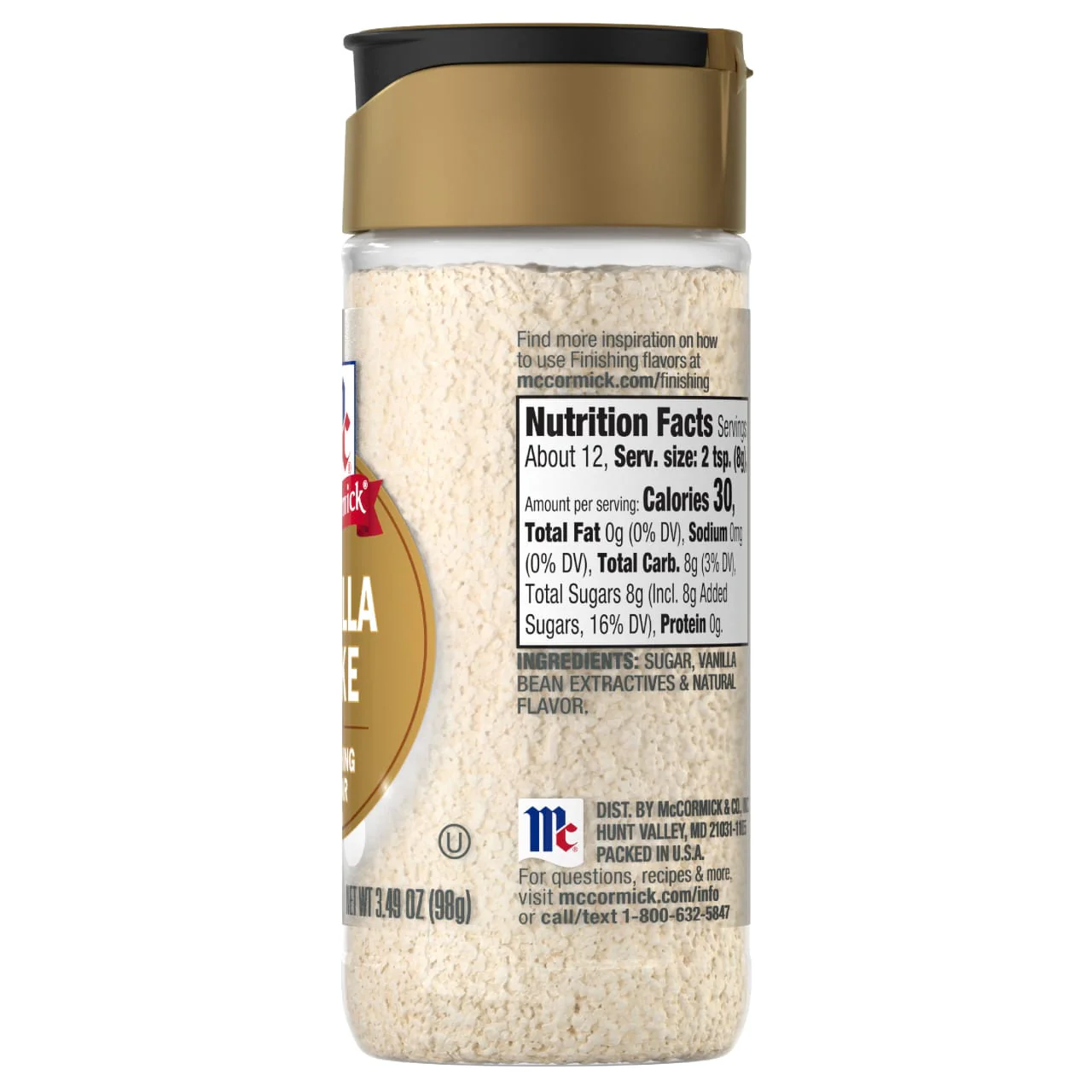 McCormick® Vanilla Cake Finishing Sugar, 3.49 oz - Image 21
