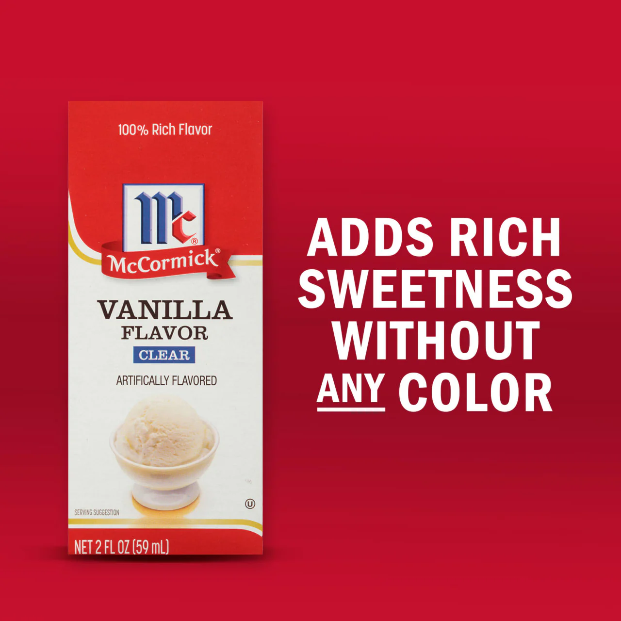 McCormick Vanilla Clear Flavor Artificially Flavored 2 oz - Image 13