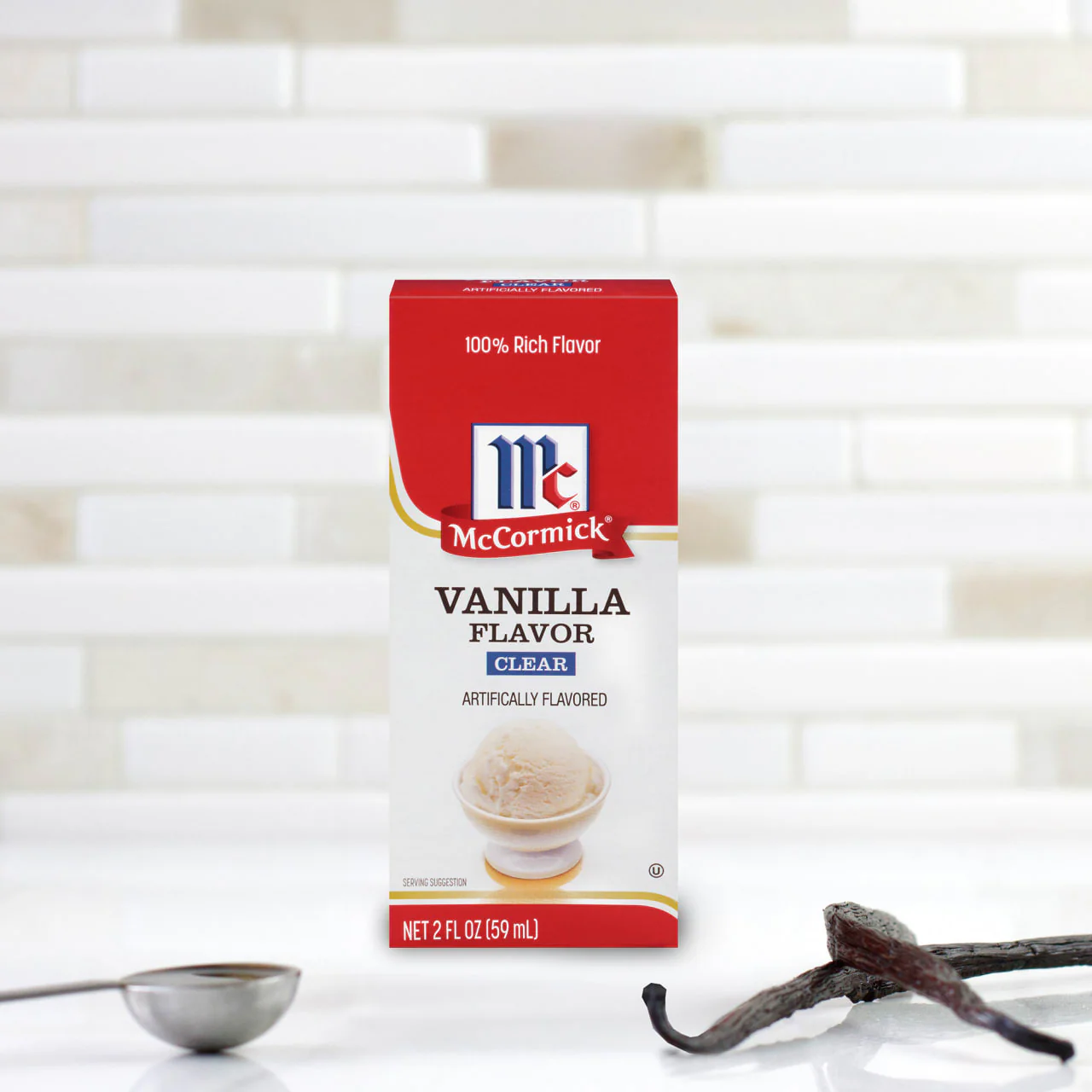 McCormick Vanilla Clear Flavor Artificially Flavored 2 oz - Image 16