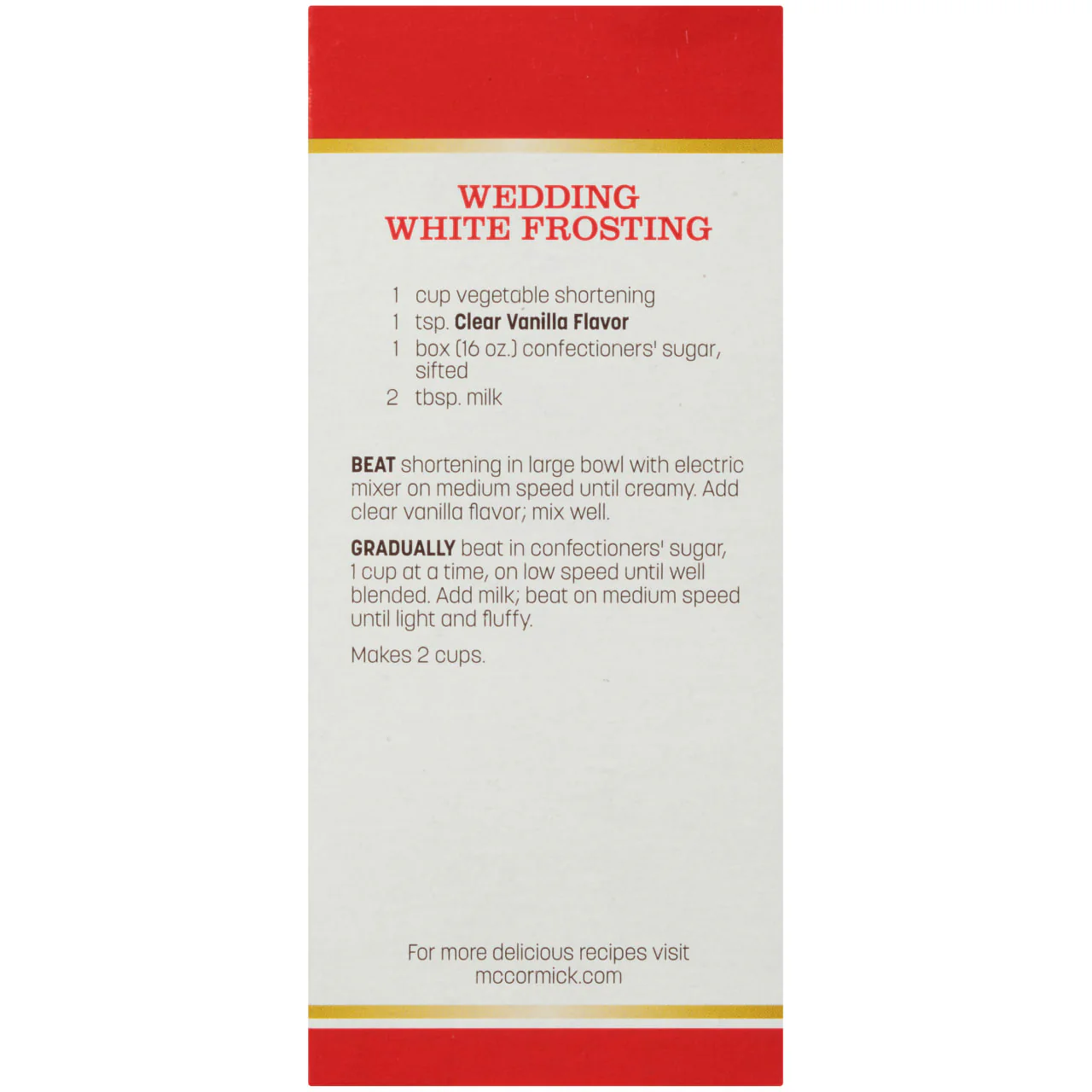 McCormick Vanilla Clear Flavor Artificially Flavored 2 oz - Image 19