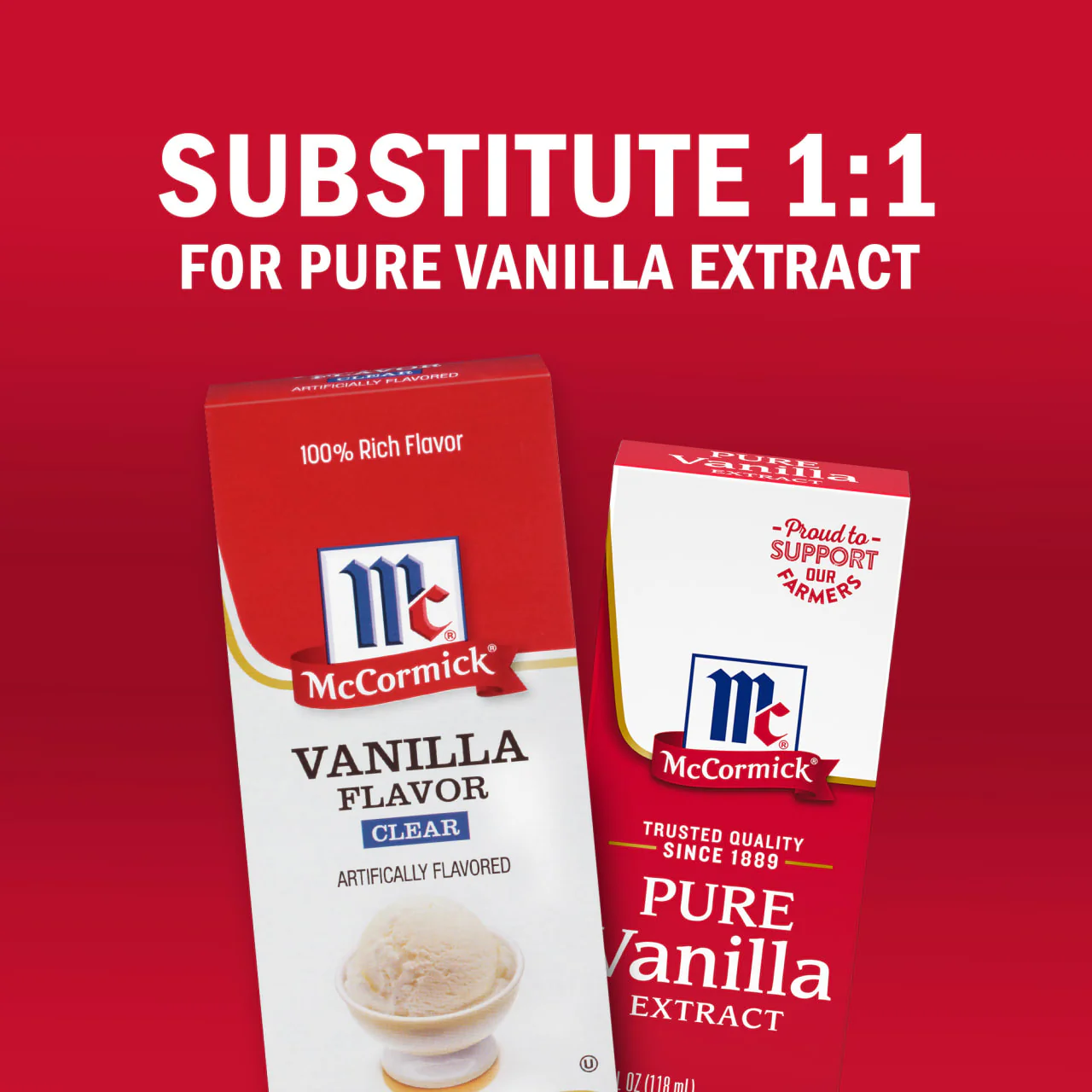 McCormick Vanilla Clear Flavor Artificially Flavored 2 oz - Image 4