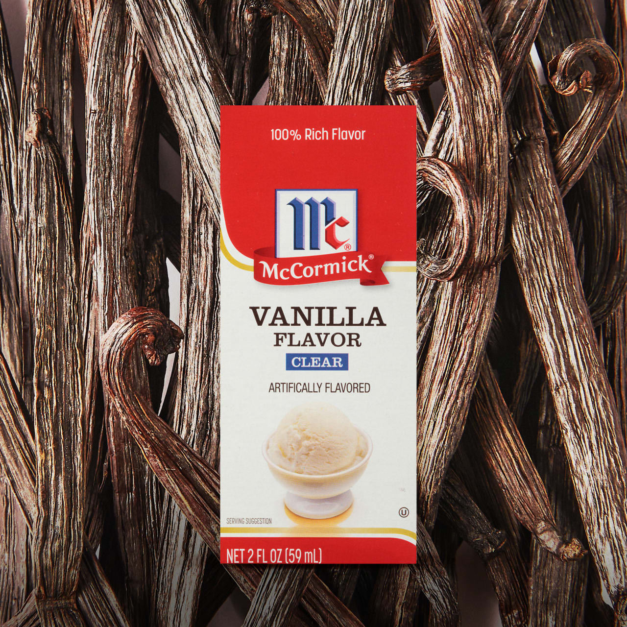 McCormick Vanilla Clear Flavor Artificially Flavored 2 oz - Image 7