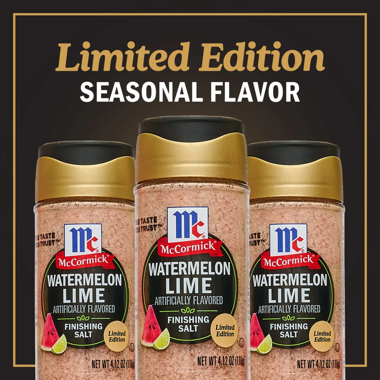 McCormick® Watermelon Lime Finishing Salt, 4.12 oz - Image 14