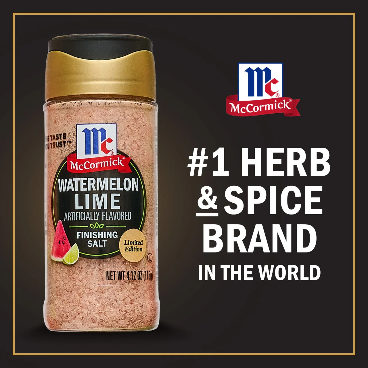 McCormick® Watermelon Lime Finishing Salt, 4.12 oz - Image 8