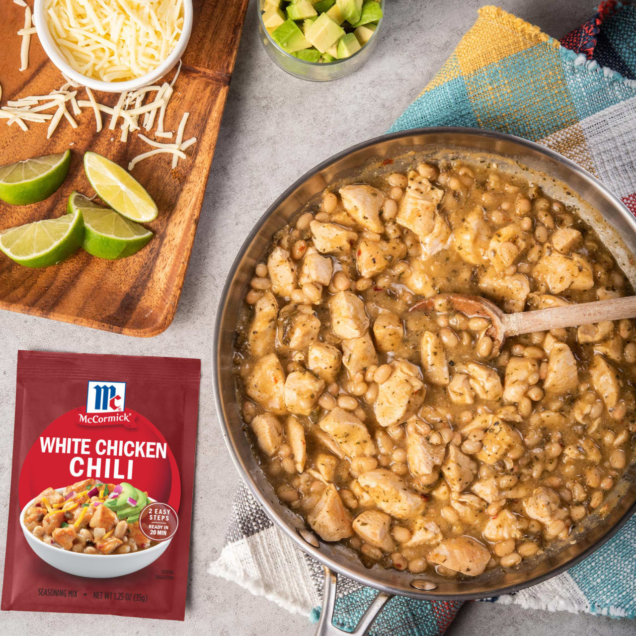 McCormick® White Chicken Chili Seasoning Mix, 1.25 oz (6-Pack) - Image 16