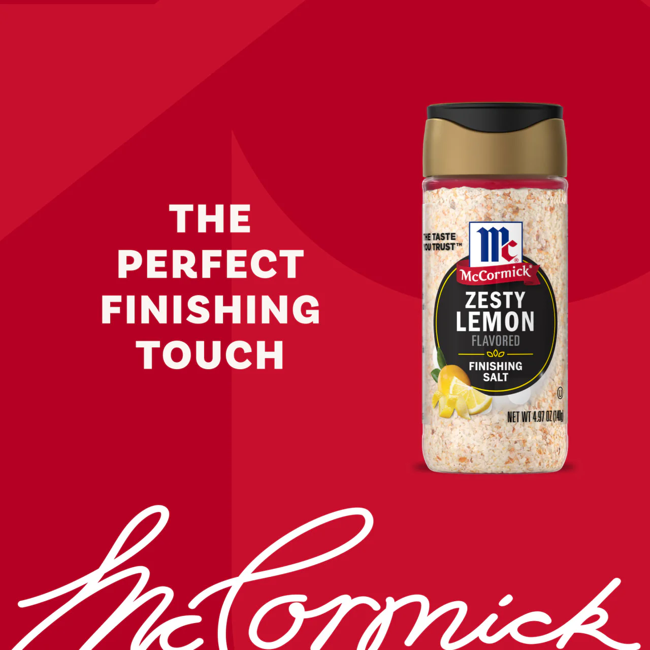 McCormick® Zesty Lemon Finishing Salt, 4.97 oz - Image 14