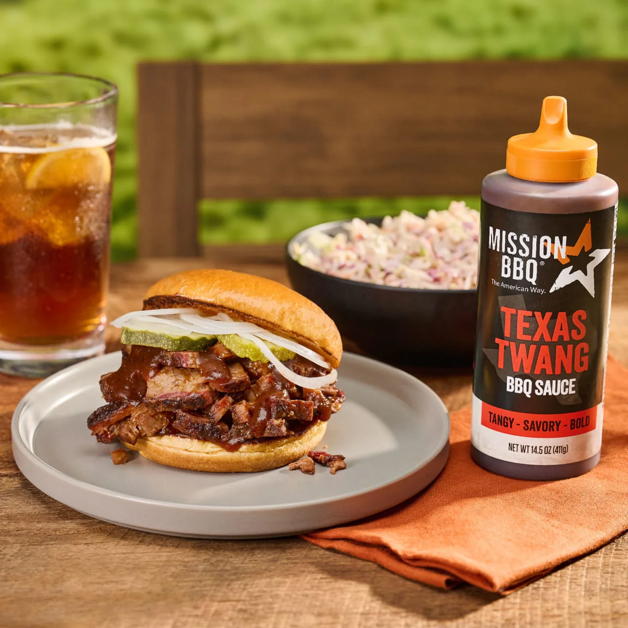 MISSION BBQ Texas Twang, 14.5 oz - Image 2