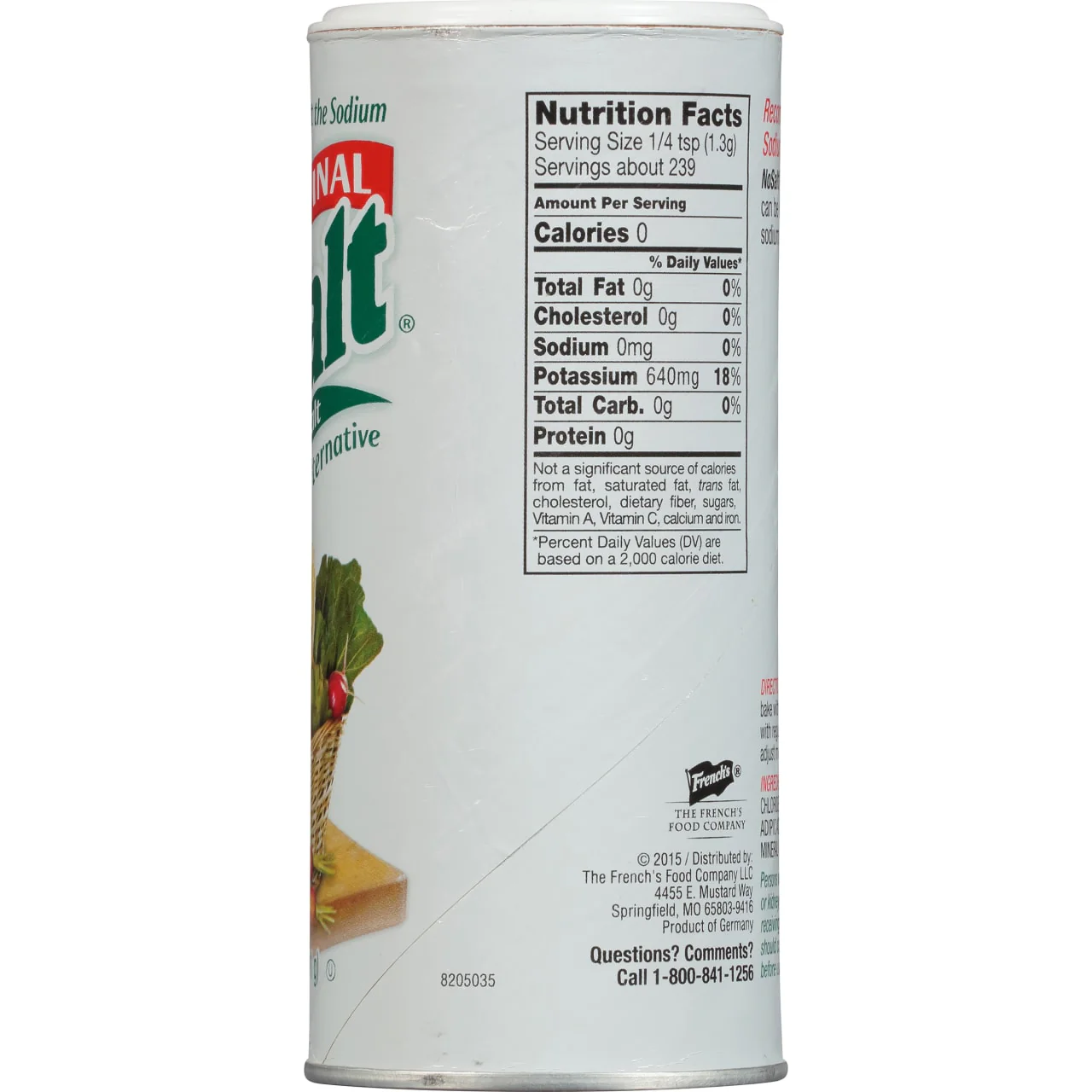 NoSalt® Original Sodium-Free Salt Alternative, 11 oz - Image 10