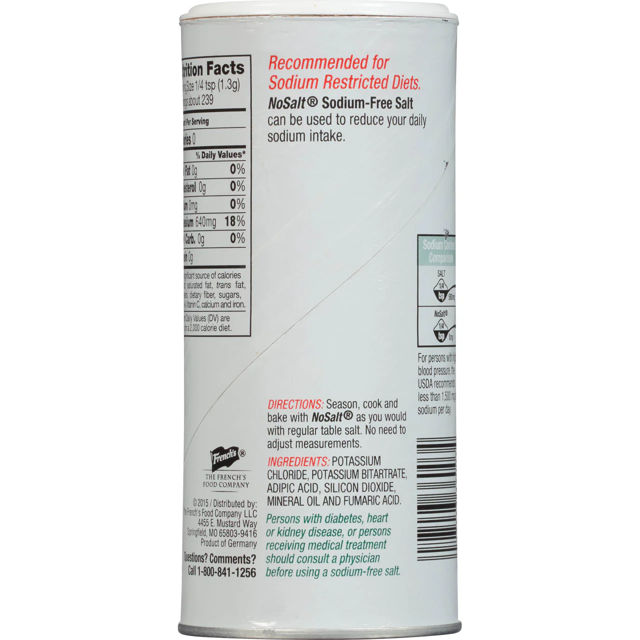 NoSalt® Original Sodium-Free Salt Alternative, 11 oz - Image 9