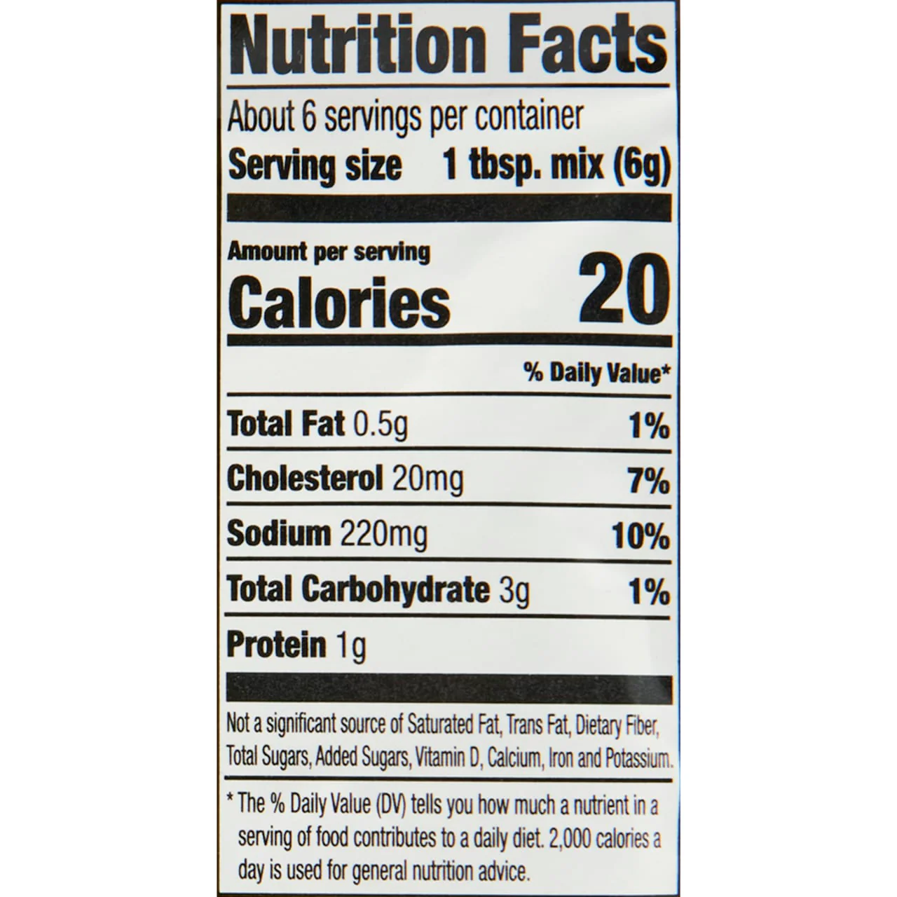 OLD BAY® Classic Crab Cake Seasoning Mix, 1.24 oz (6-Pack) - Image 10