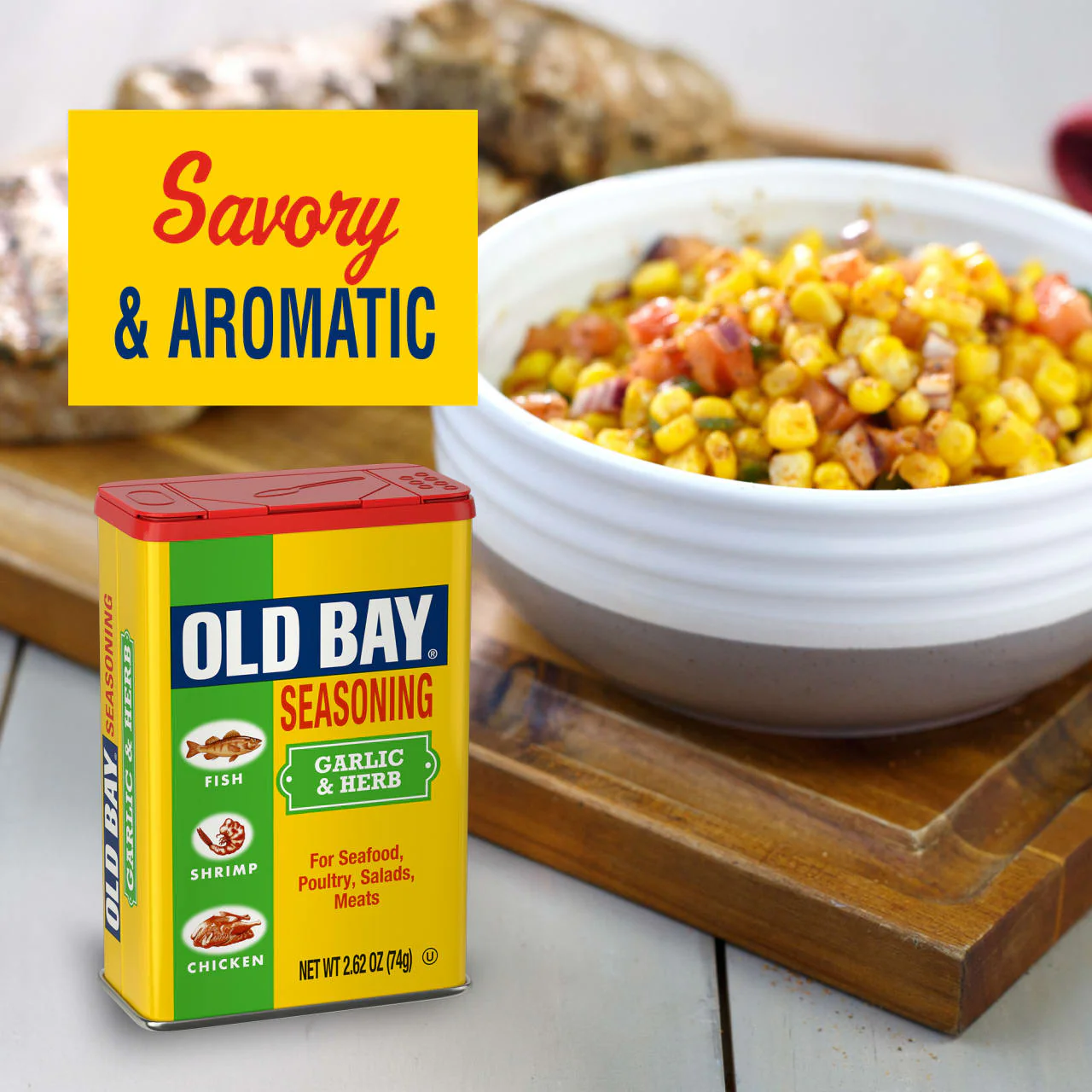 OLD BAY® Garlic Herb Seasoning, 2.62 oz - Image 4