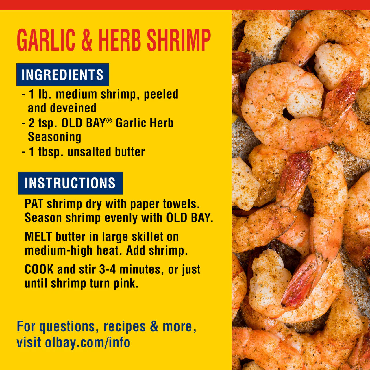 OLD BAY® Garlic Herb Seasoning, 2.62 oz - Image 6