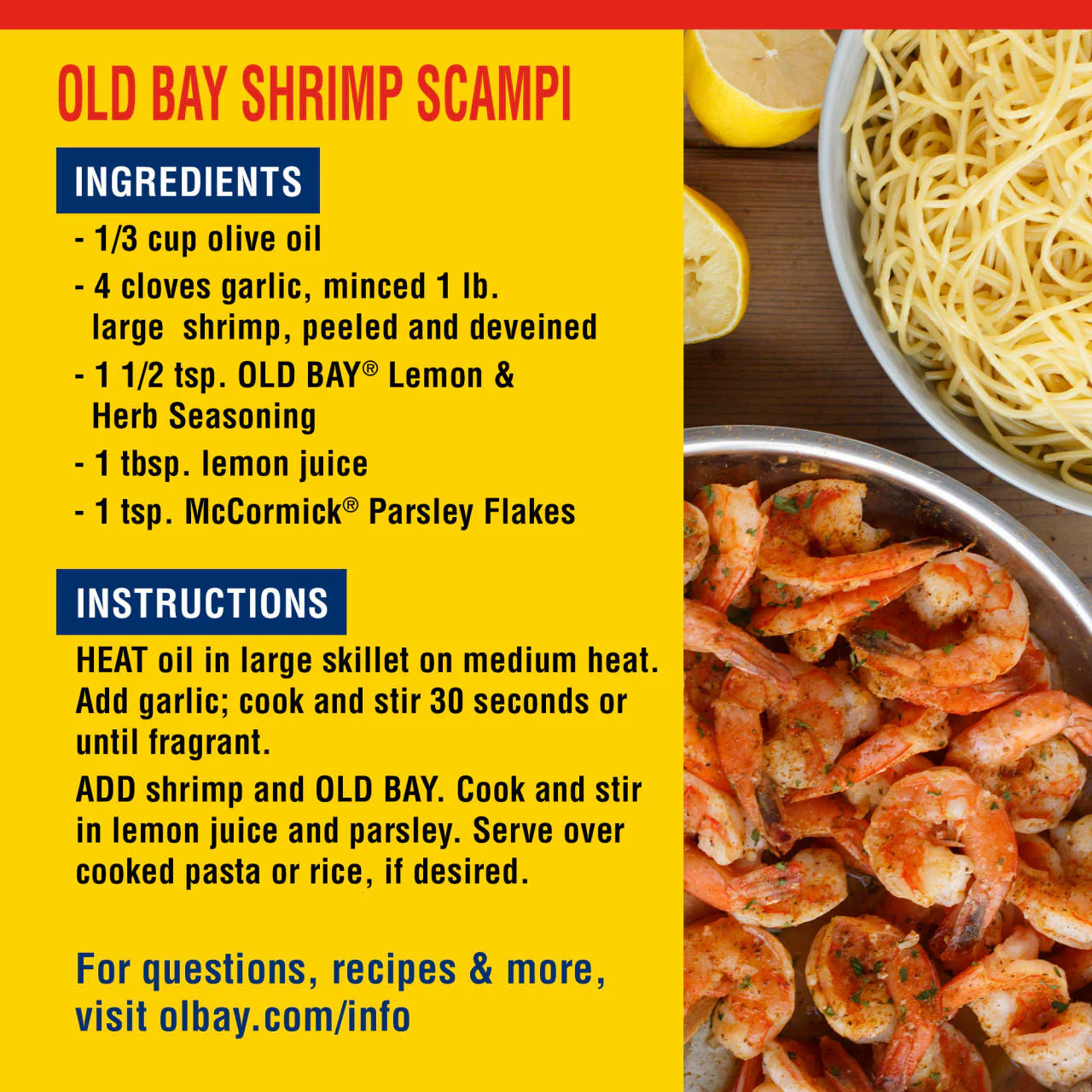 OLD BAY® Lemon Herb Seasoning, 3.0 oz - Image 6