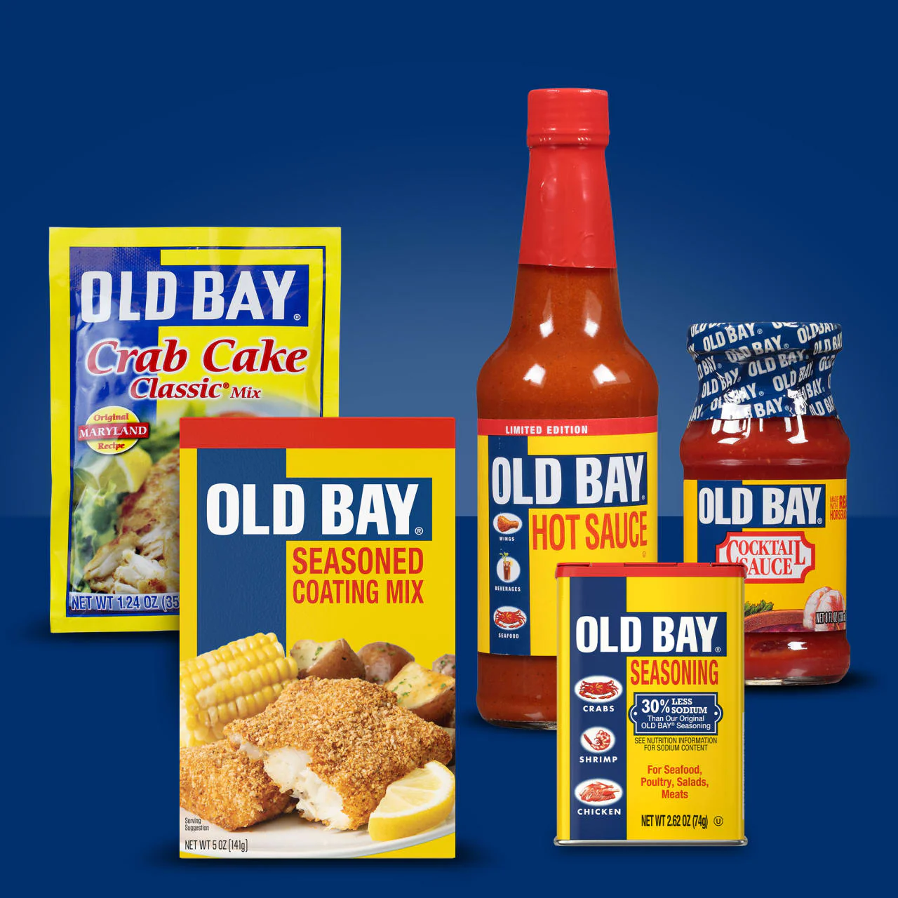 OLD BAY® Less Sodium Seasoning, 2.62 oz - Image 19