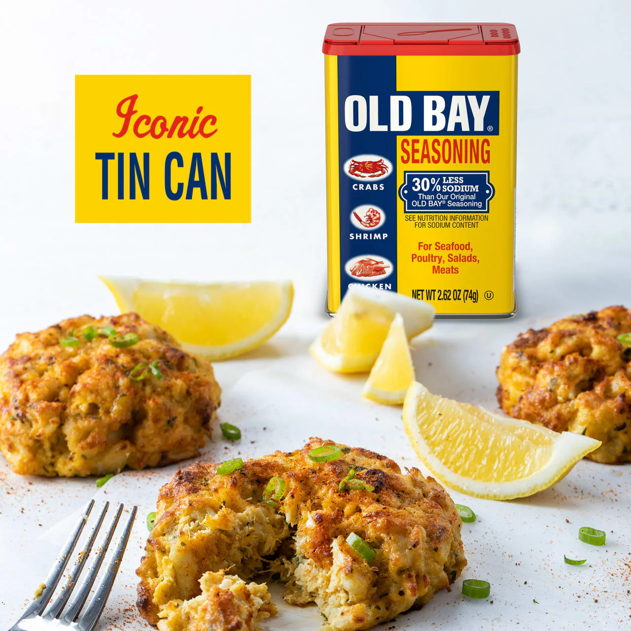 OLD BAY® Less Sodium Seasoning, 2.62 oz - Image 3