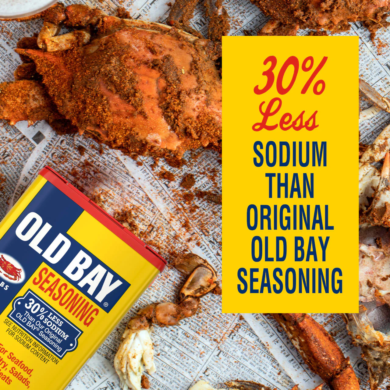 OLD BAY® Less Sodium Seasoning, 2.62 oz - Image 4