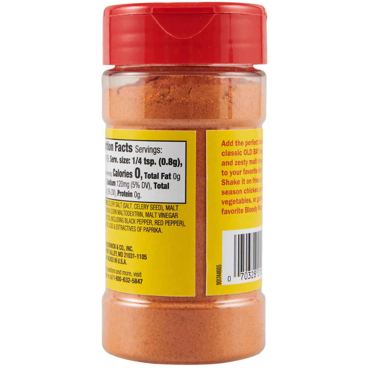 OLD BAY® Malt Vinegar Seasoning, 4.76 oz - Image 8