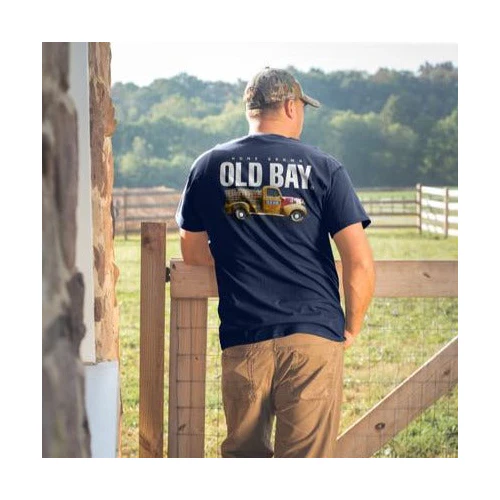 OLD BAY Vintage Truck T-Shirt - Image 3