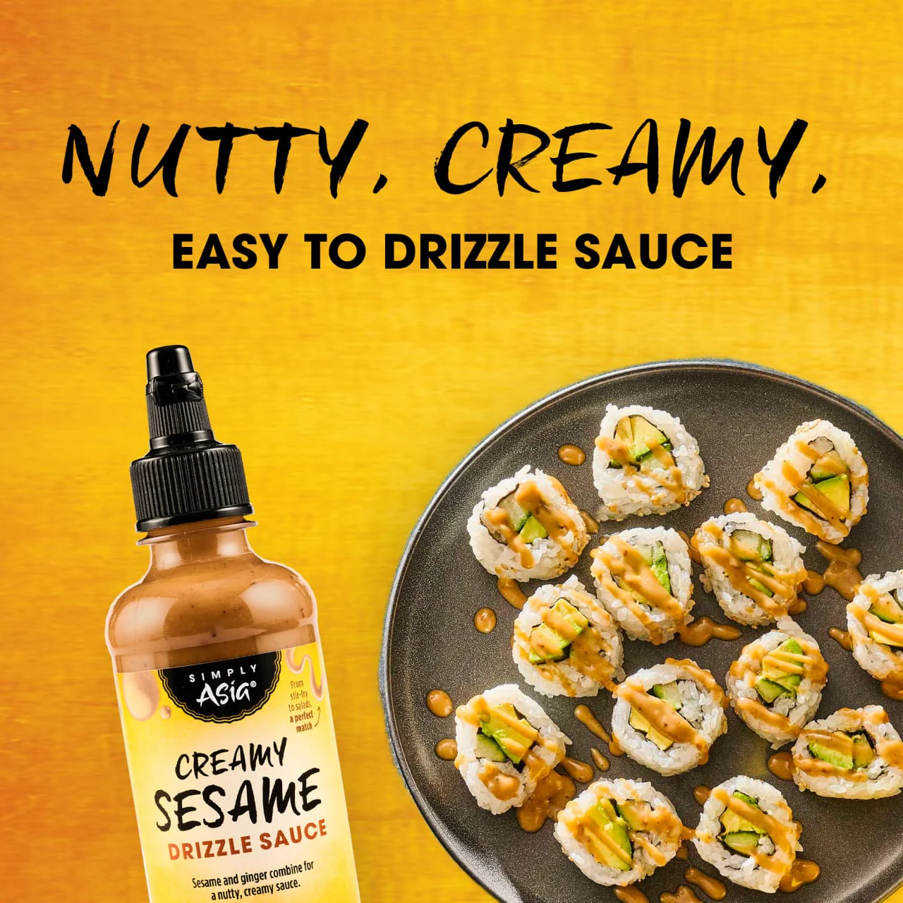 Simply Asia® Creamy Sesame Drizzle Sauce, 8 fl oz - Image 3