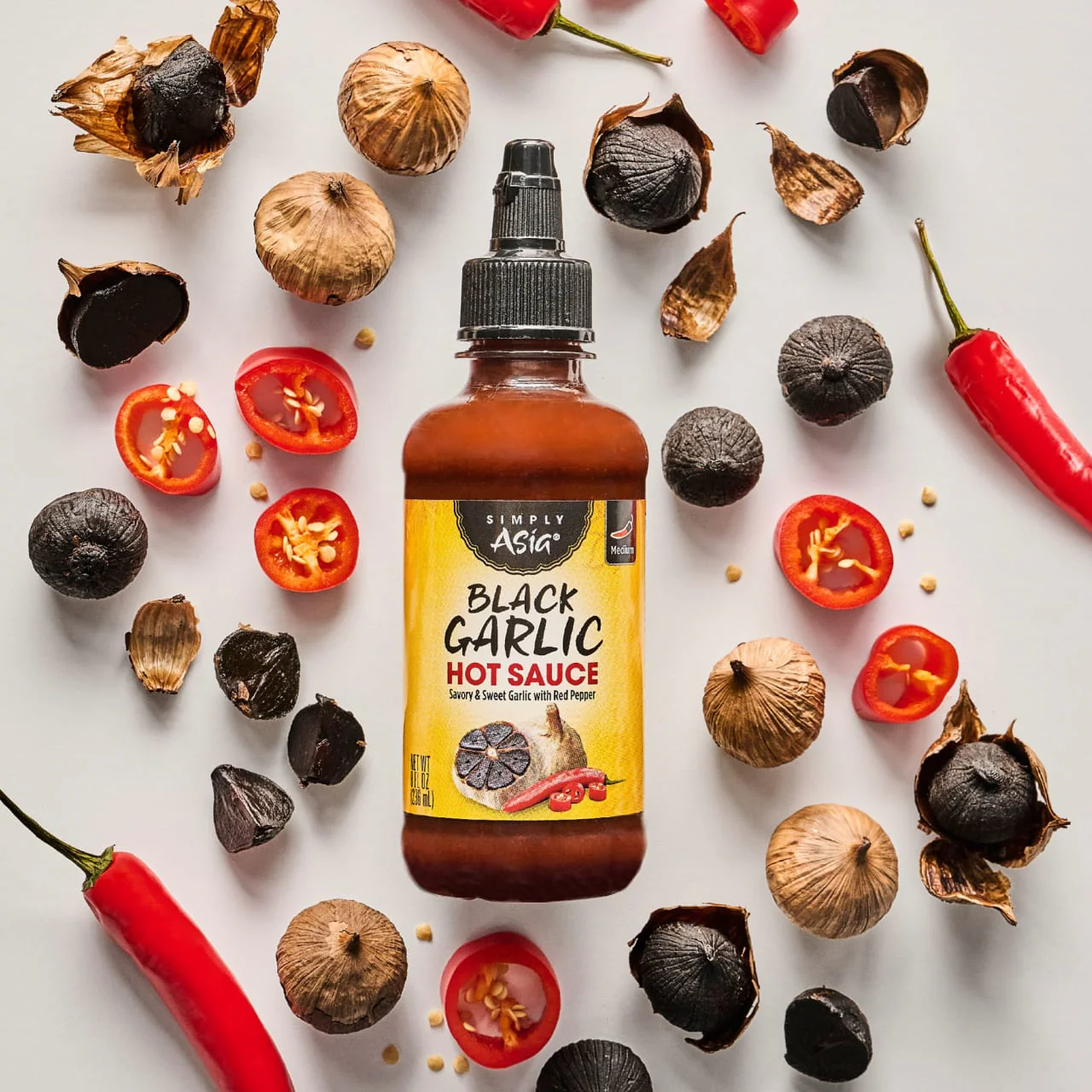 Simply Asia® Black Garlic Hot Sauce, 8 fl oz - Image 7