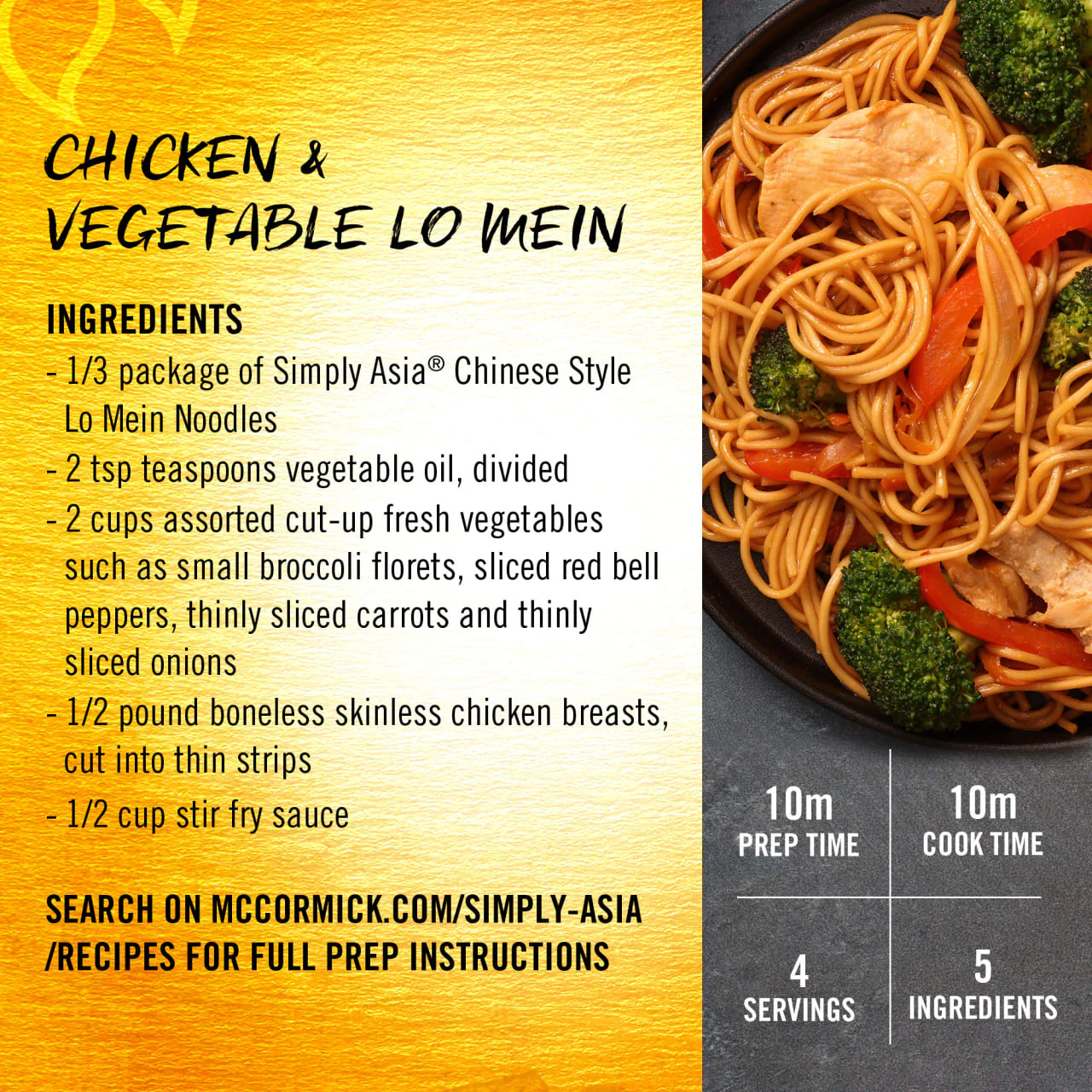 Simply Asia® Chinese Style Lo Mein Noodles, 14 oz - Image 6