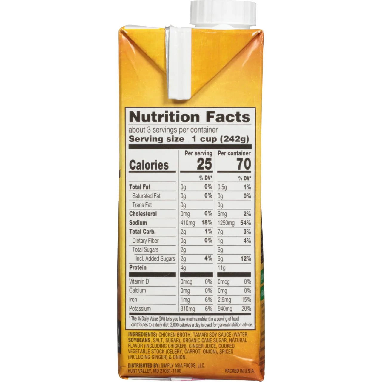 Simply Asia® Japanese Inspired Ramen Soy Ginger Chicken Broth, 26 fl oz - Image 9