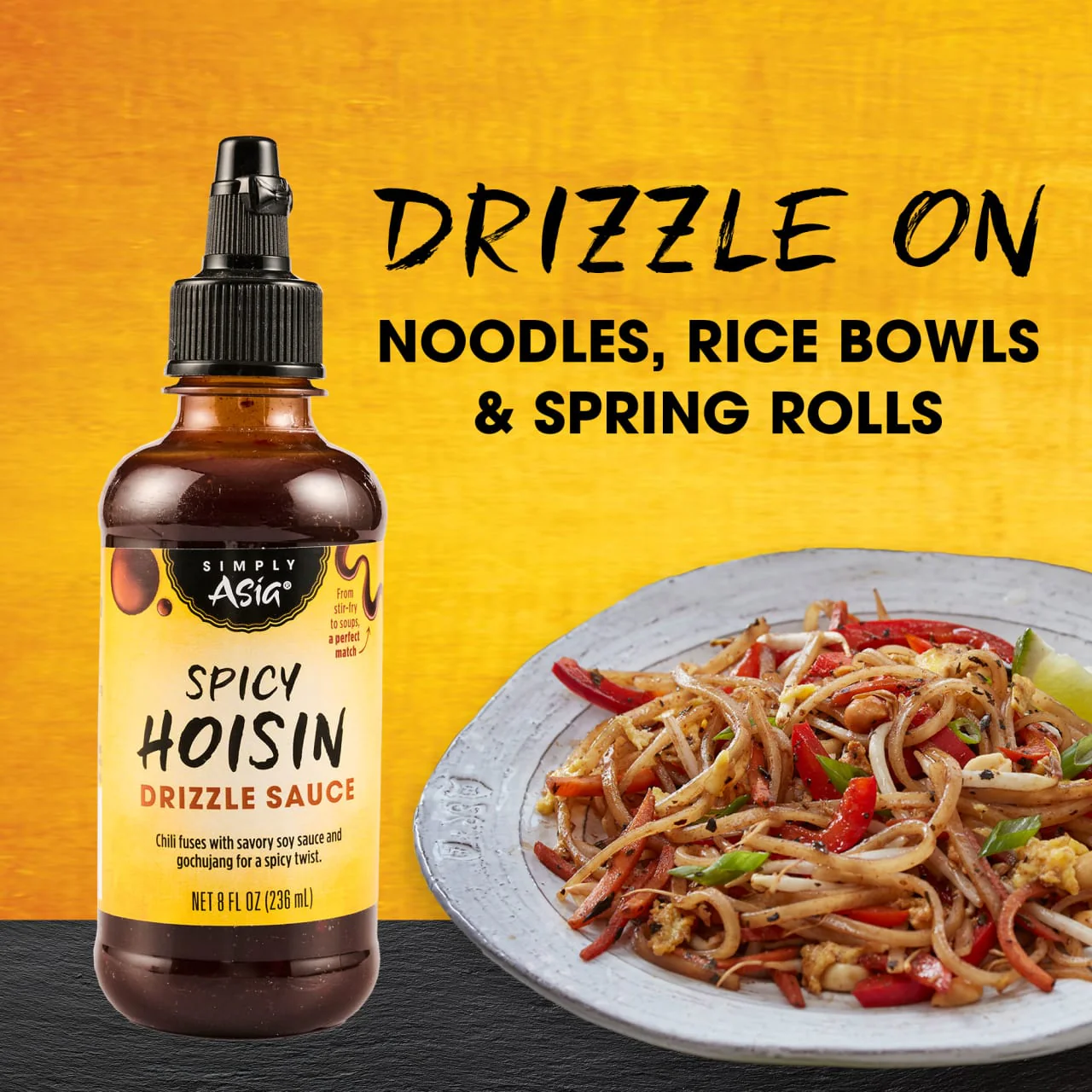 Simply Asia® Spicy Hoisin Drizzle Sauce, 8 oz - Image 16