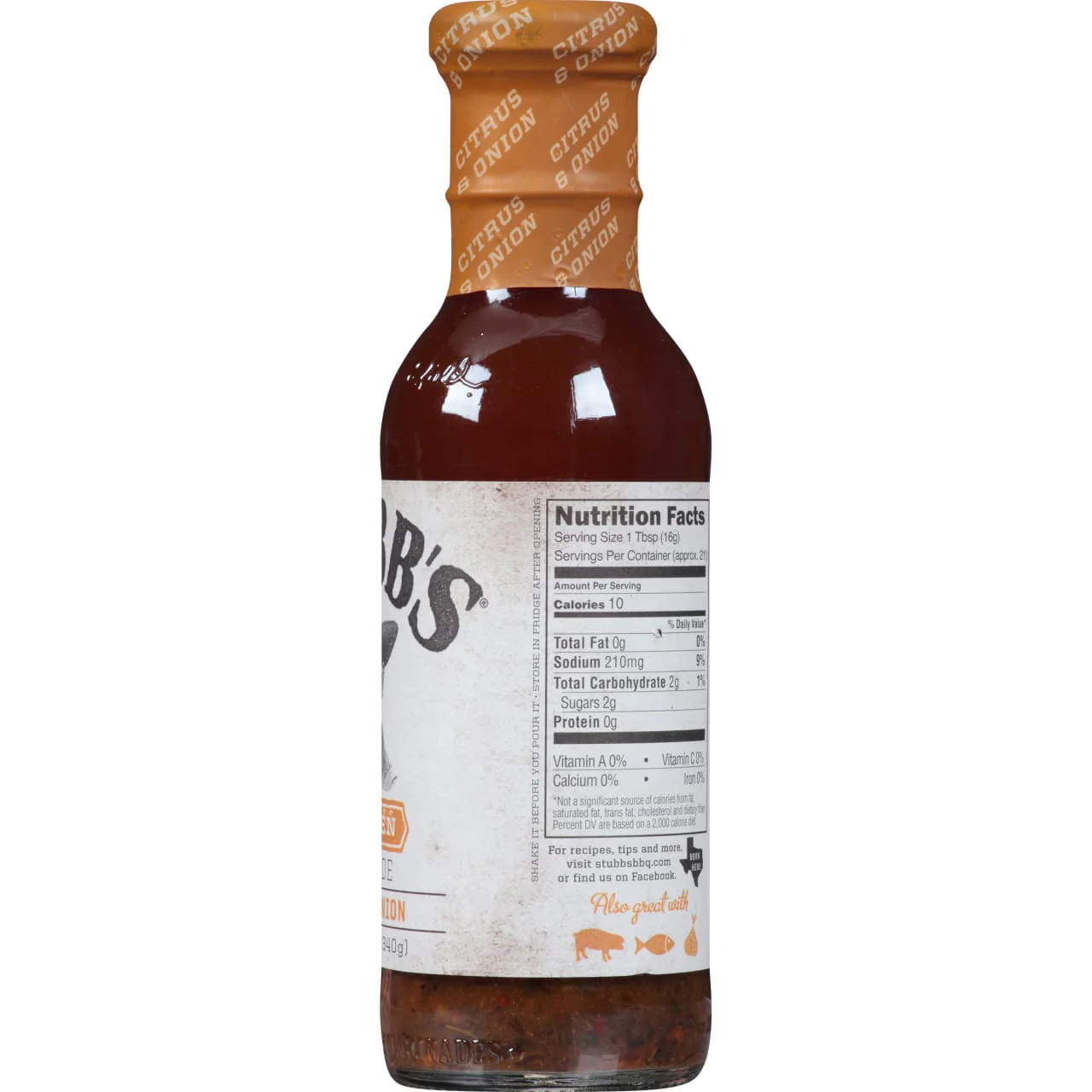 Stubb's® Citrus & Onion Chicken Marinade, 12 oz - Image 11