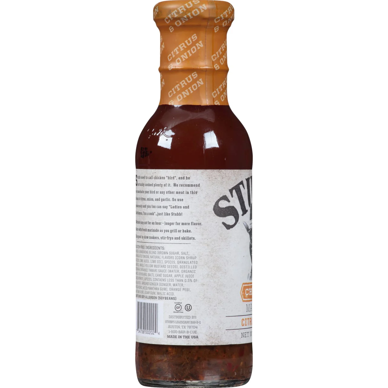 Stubb's® Citrus & Onion Chicken Marinade, 12 oz - Image 12