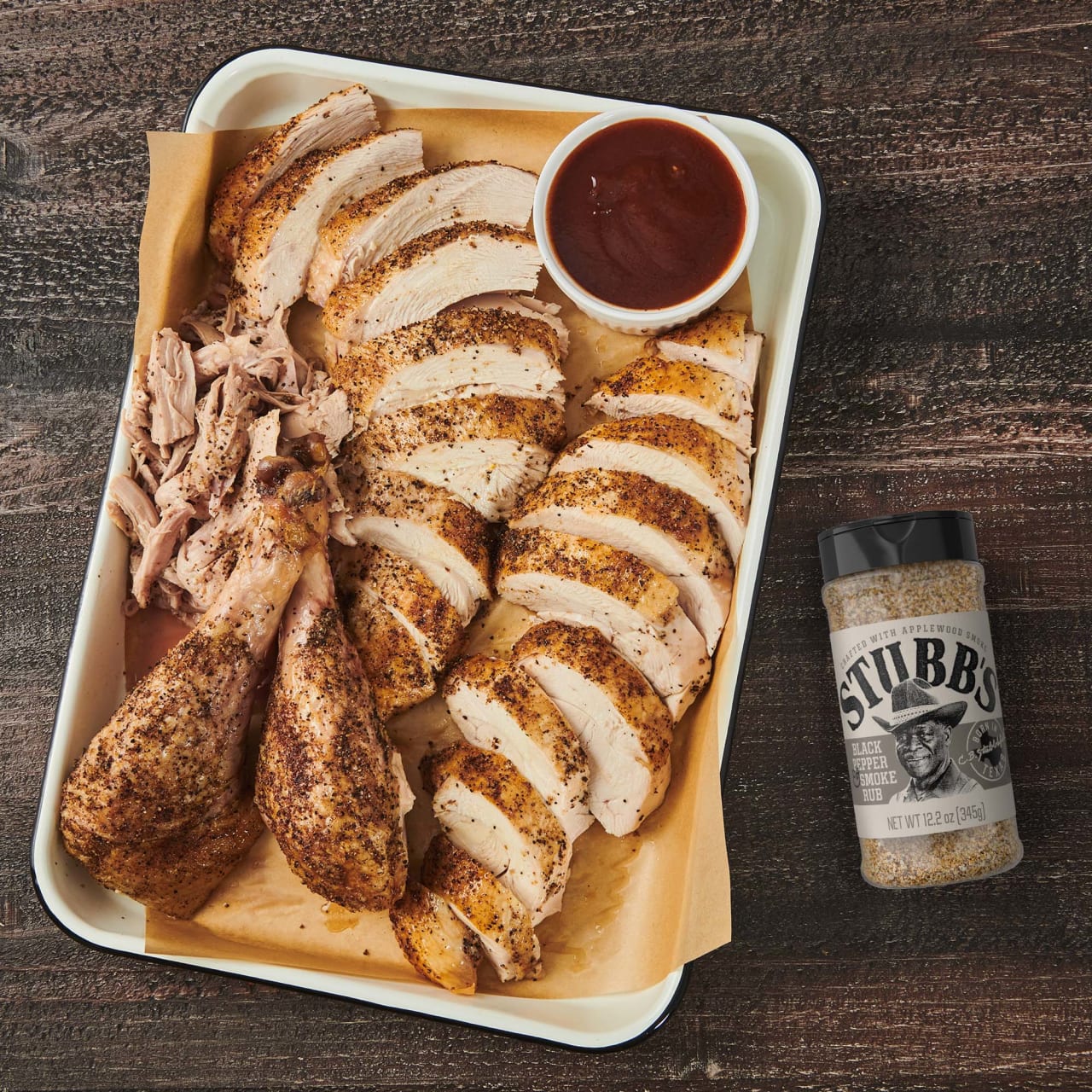Stubb's® Black Pepper & Smoke Rub, 12.2 oz - Image 6
