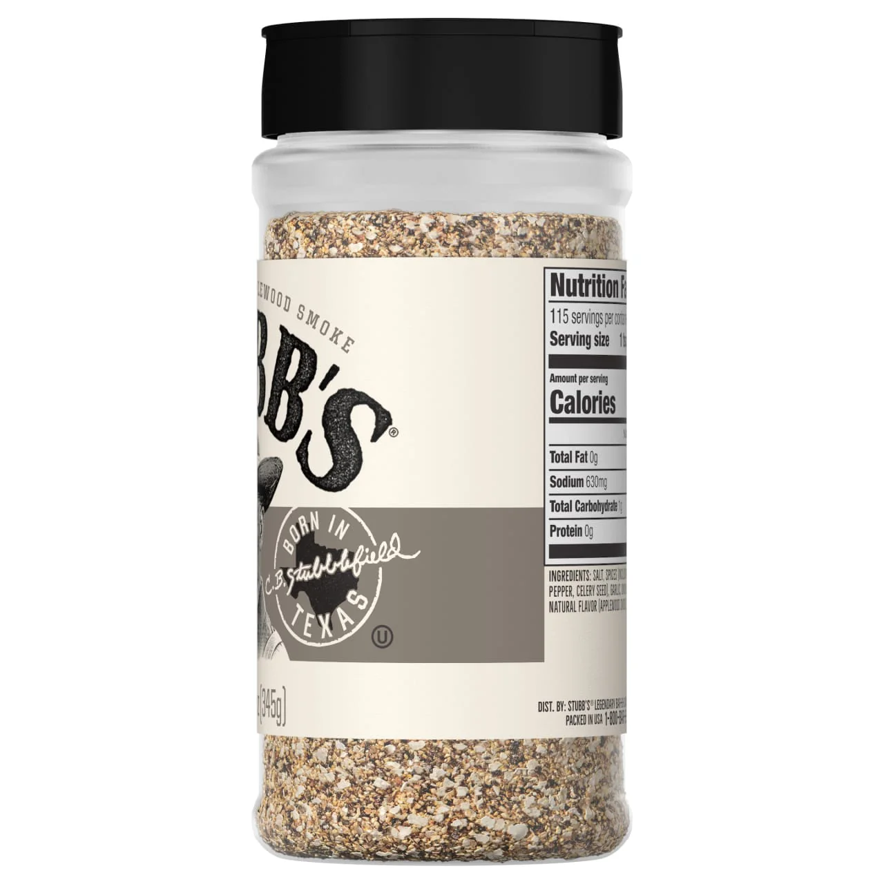 Stubb's® Black Pepper & Smoke Rub, 12.2 oz - Image 9